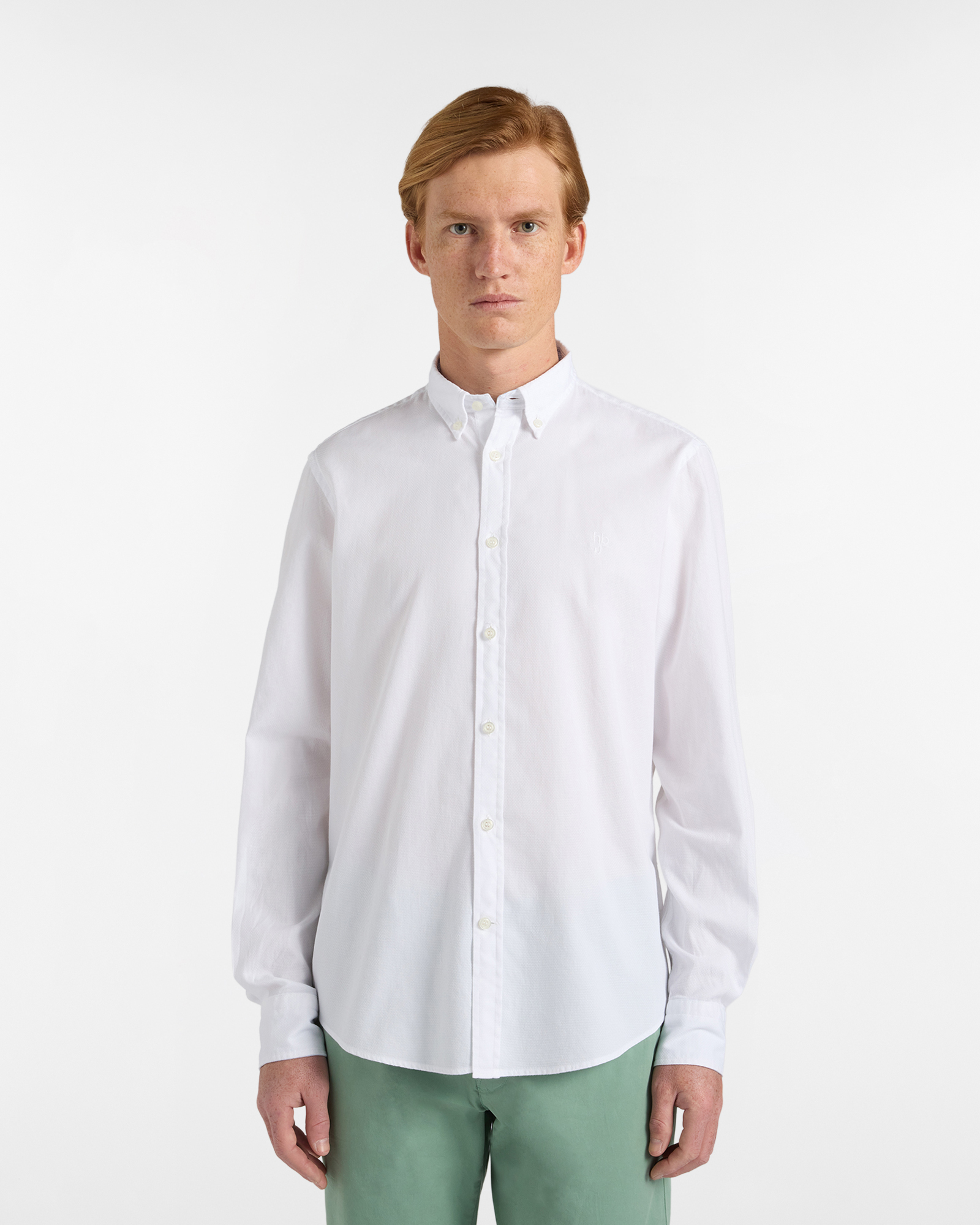 Camicia Uomo in Cotone Oxford