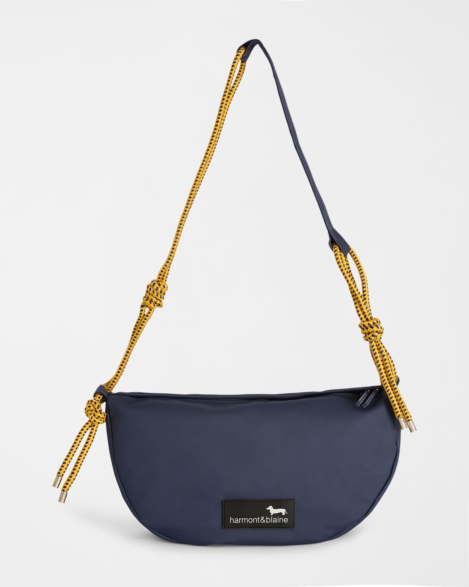 Borsa Tracolla Uomo in nylon, Uomo, Blu, Taglia: UNI