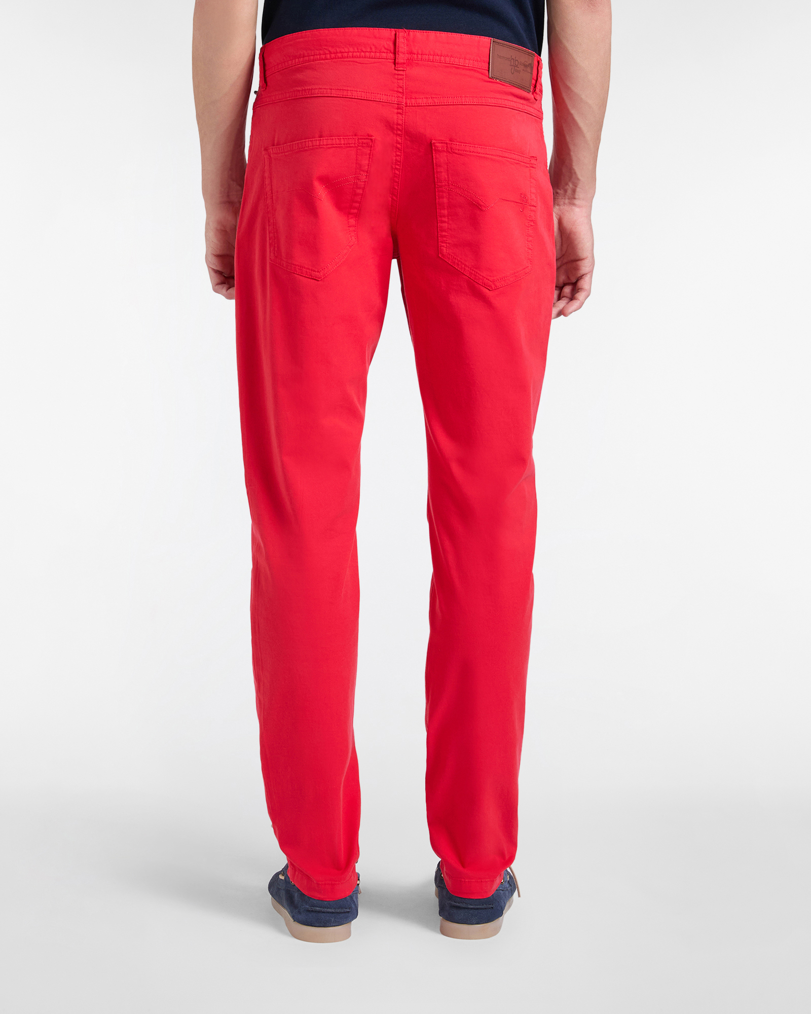 Pantalone Uomo Cinque Tasche in Light Twill Narrow Fit