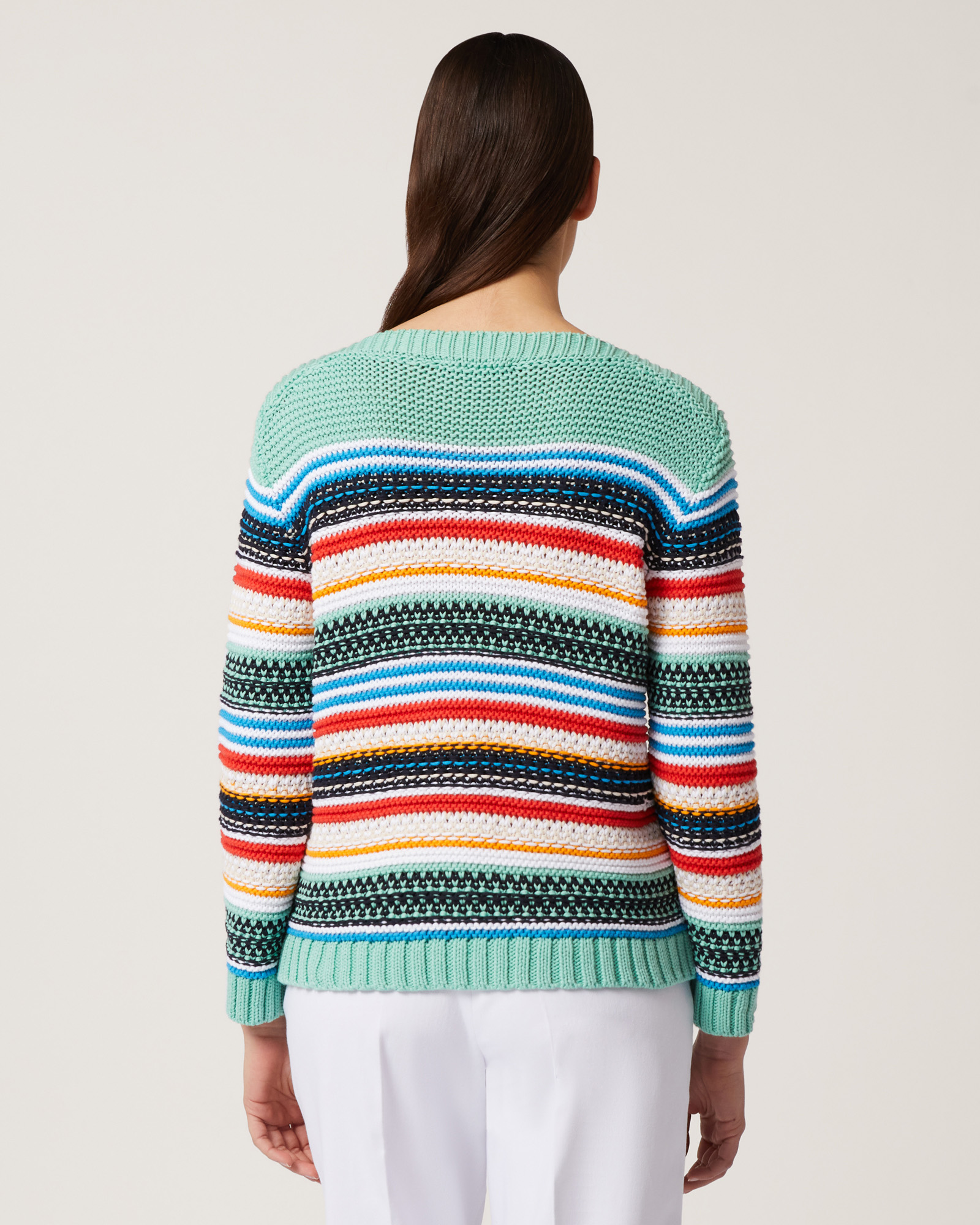 Multicolor Cordonetto Sweater