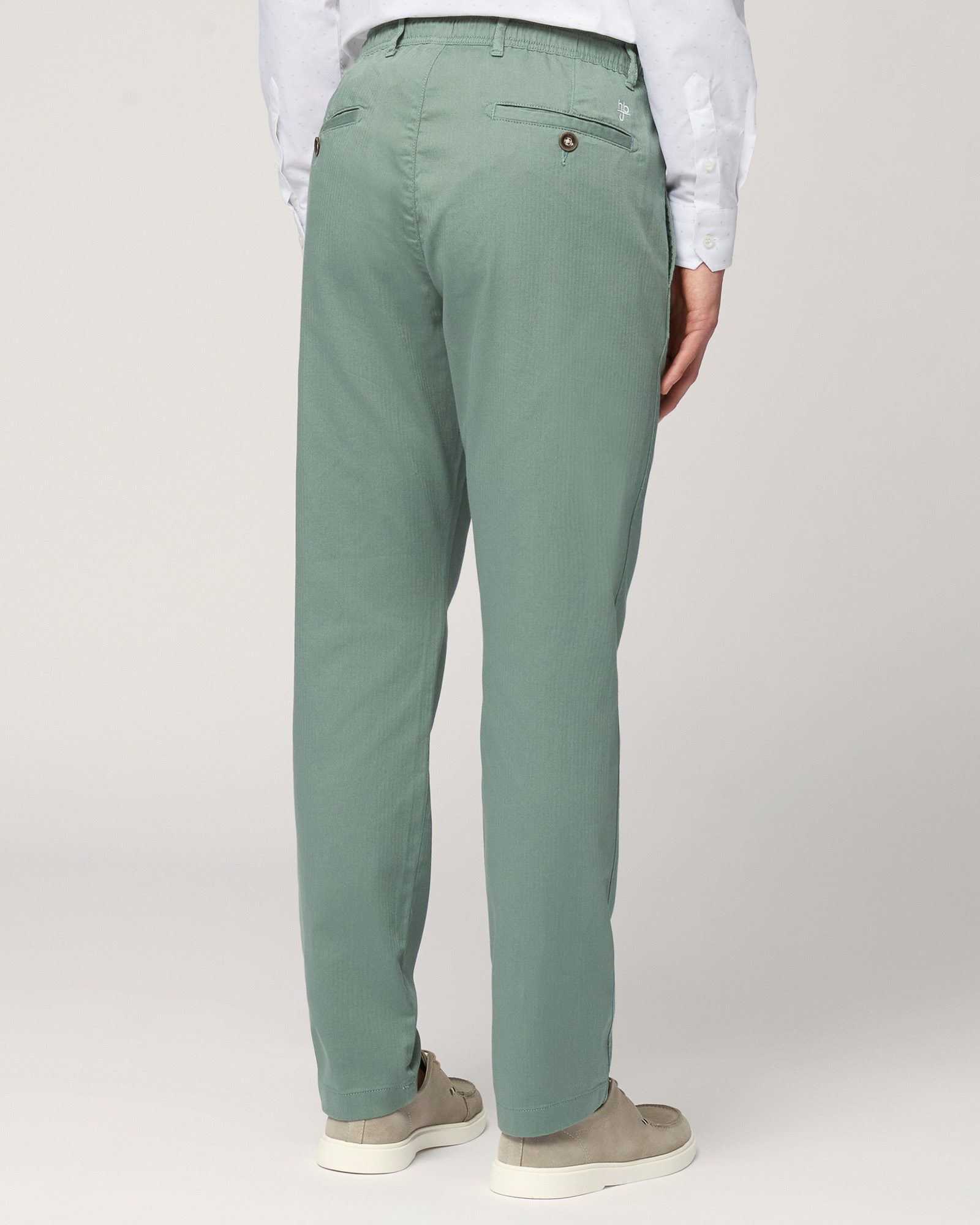 Pantaloni Chino Con Coulisse