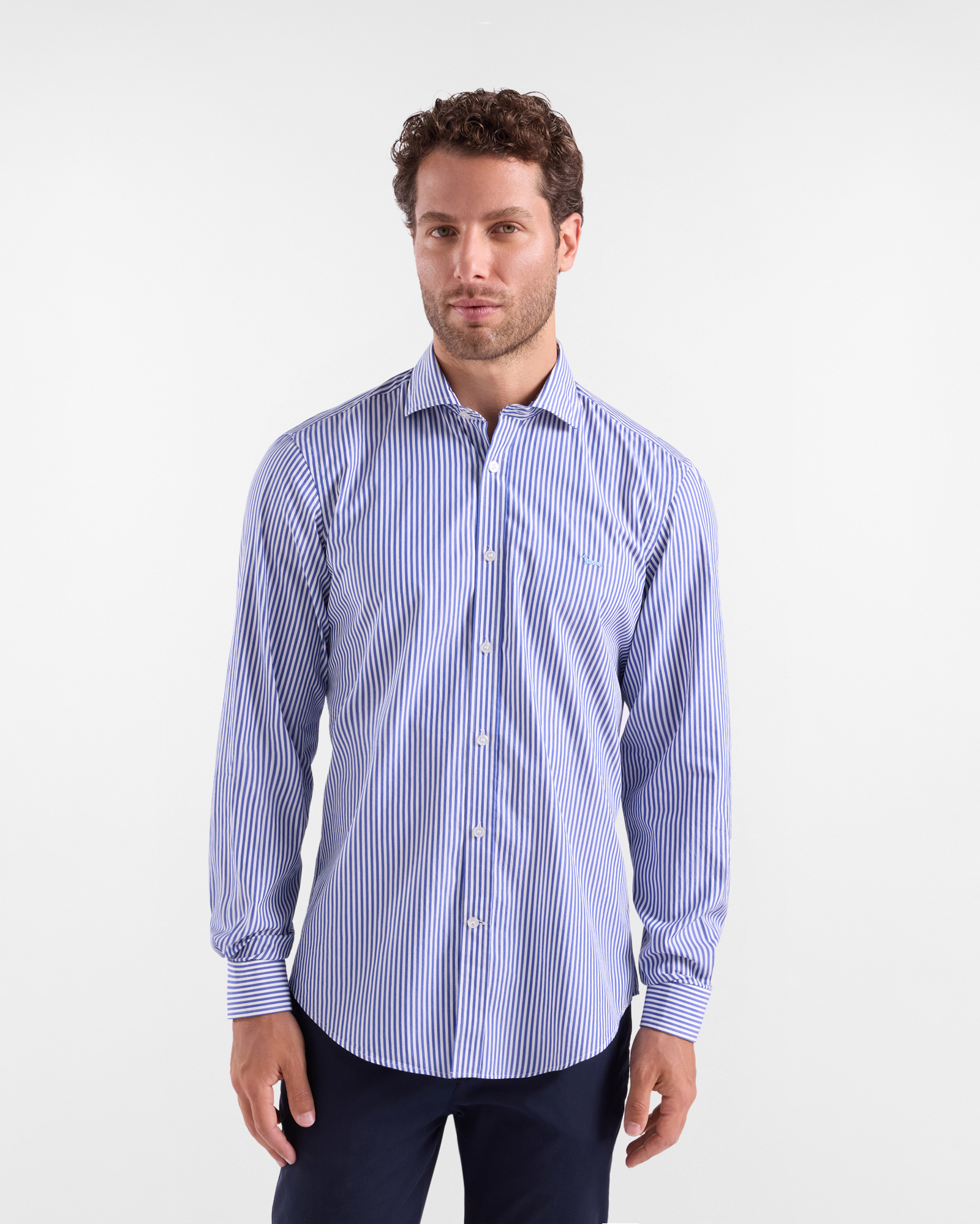 Camicia Uomo a Righe Narrow Fit