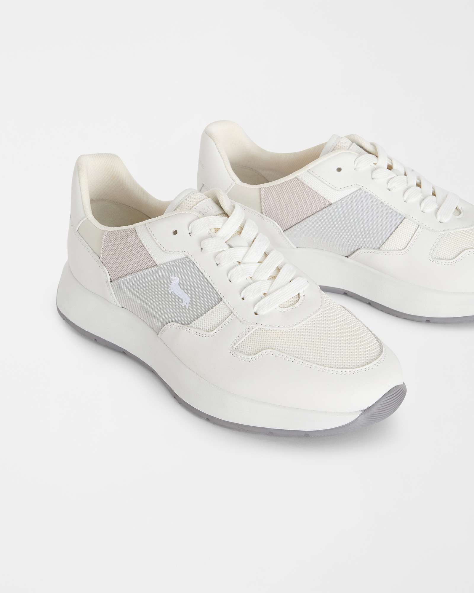 8 fabrics sneakers, Blue, large image number 3