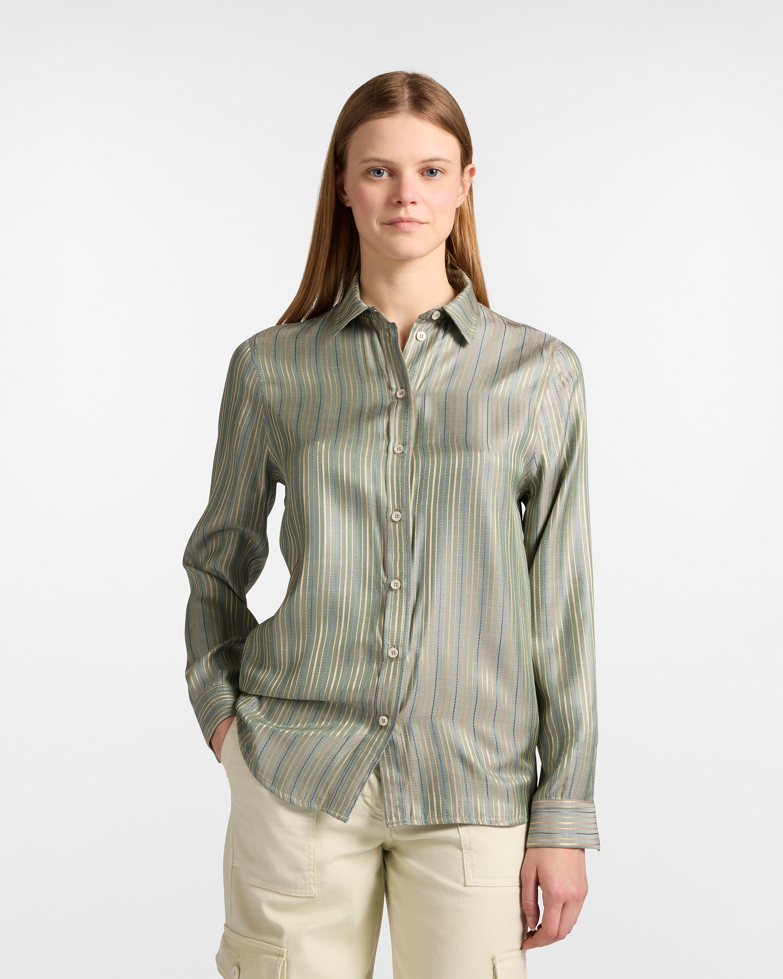 Striped Viscose Shirt