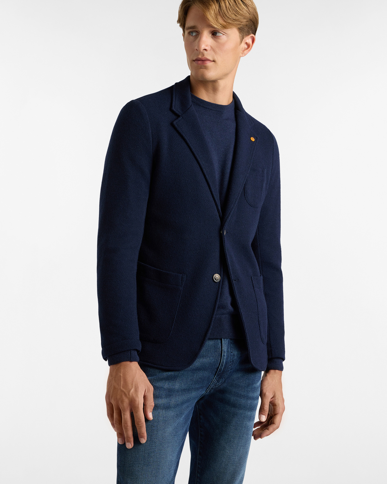 Giacca in jersey con Tasche