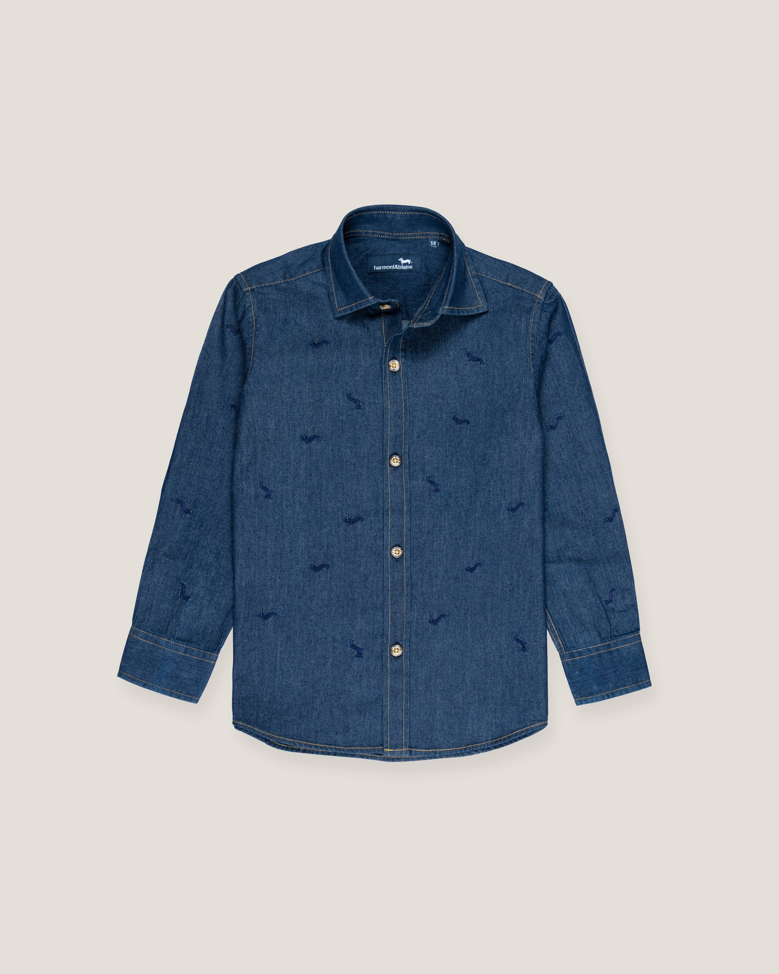 Light denim shirt