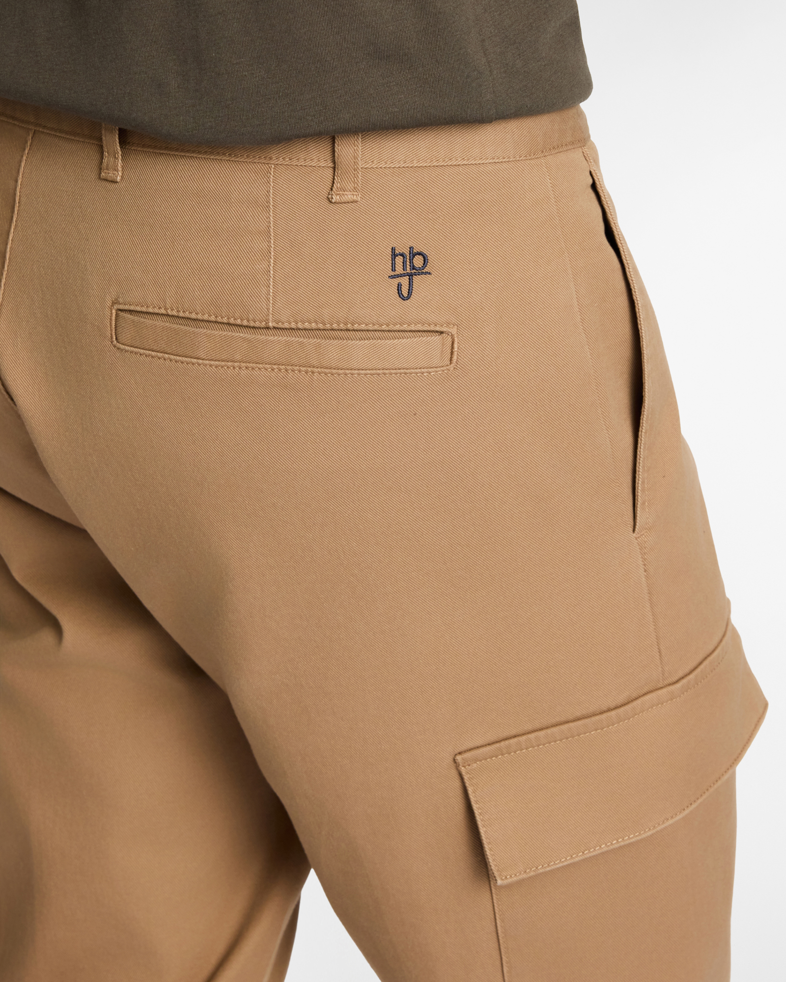 Pantaloni Cargo De-Stressed Fit, Marrone, large image number 2