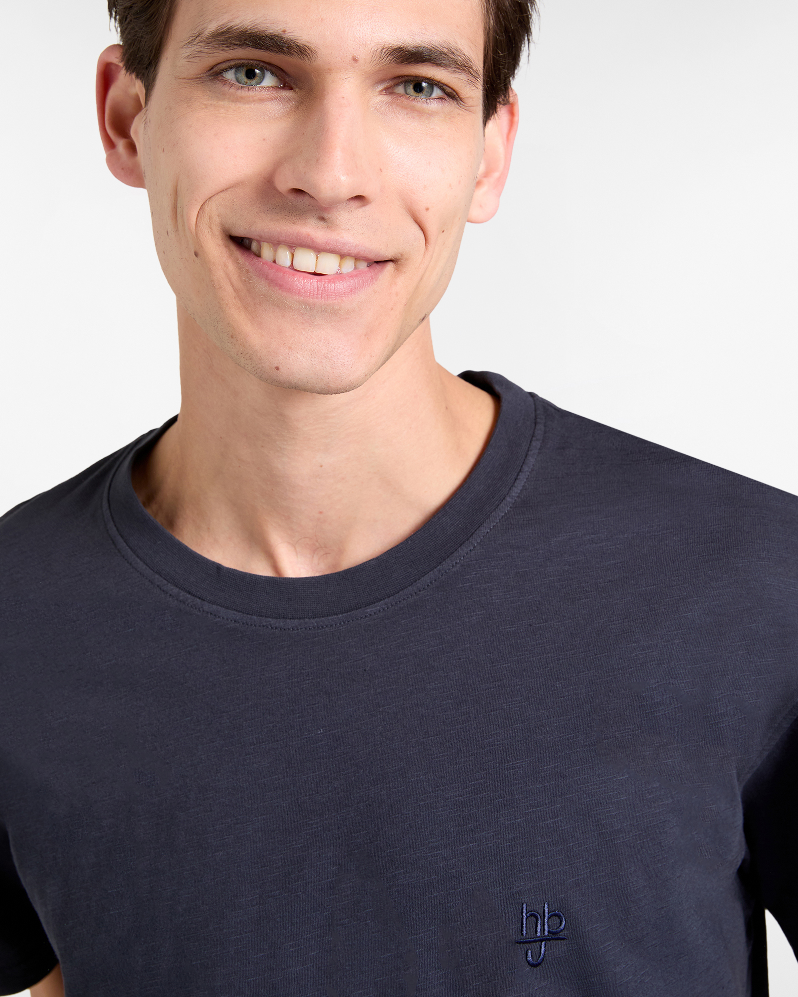 T‑shirt Uomo Effetto Old D‑Fit, Blu scuro, large image number 2