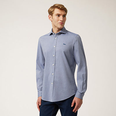 Shirt With Contrasting Inner Detail