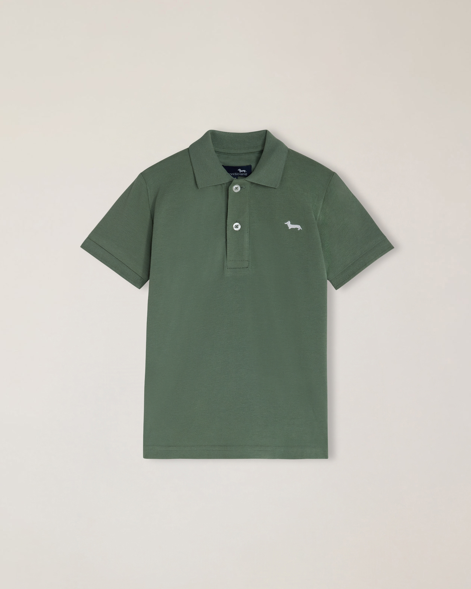 Polo piquet con ricamo logo