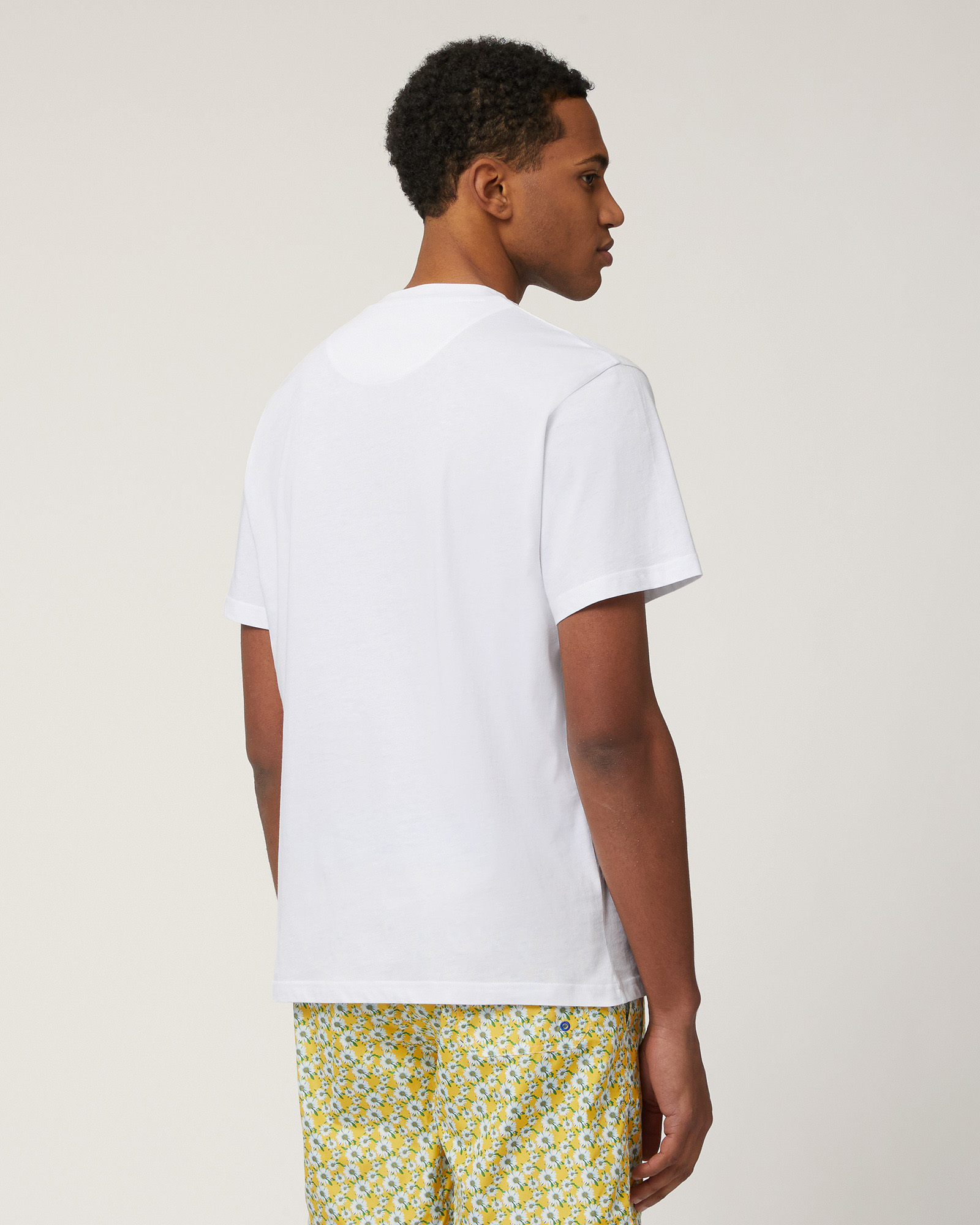 Dachshund and Daisy T-Shirt, White, large image number 1