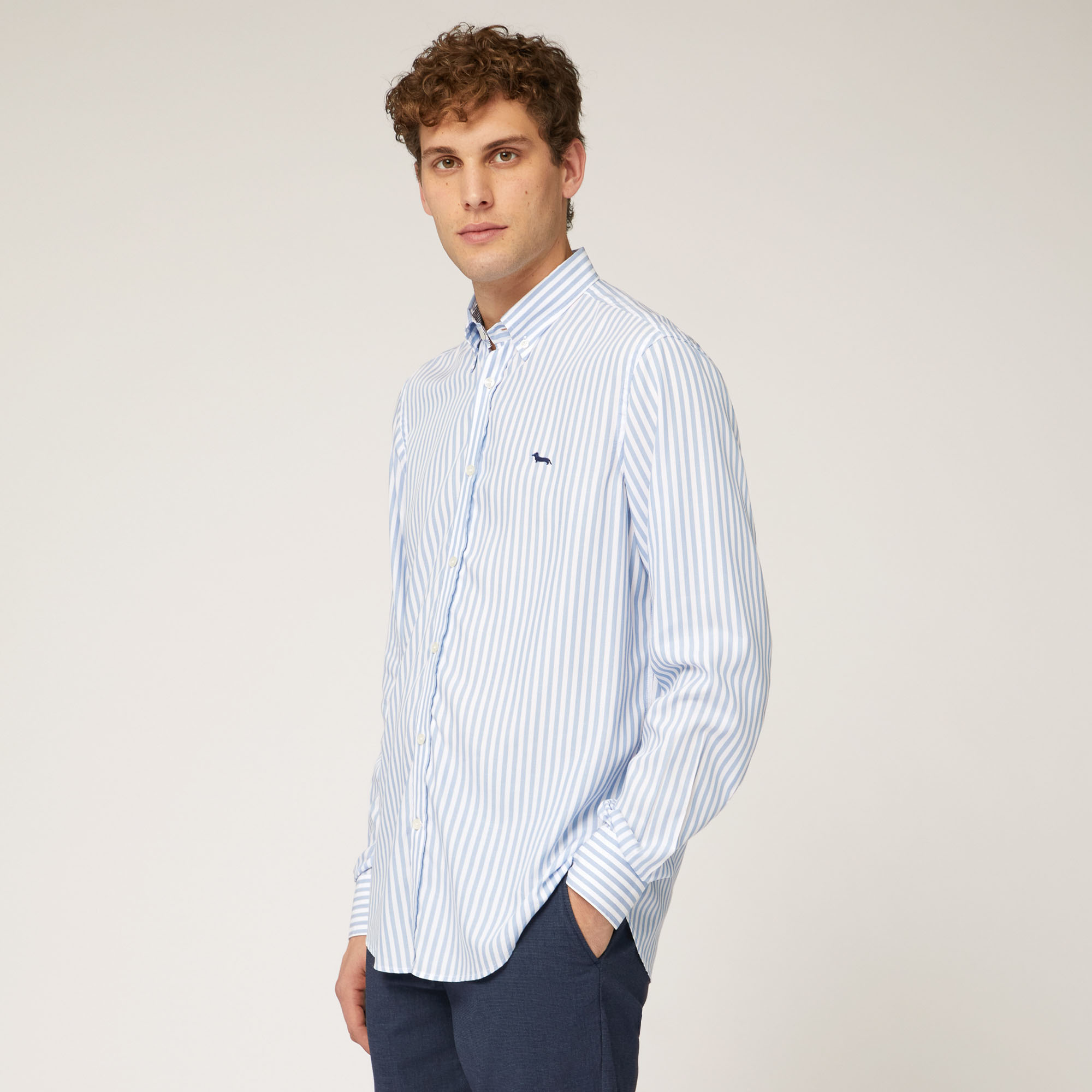 Striped Tencel Shirt