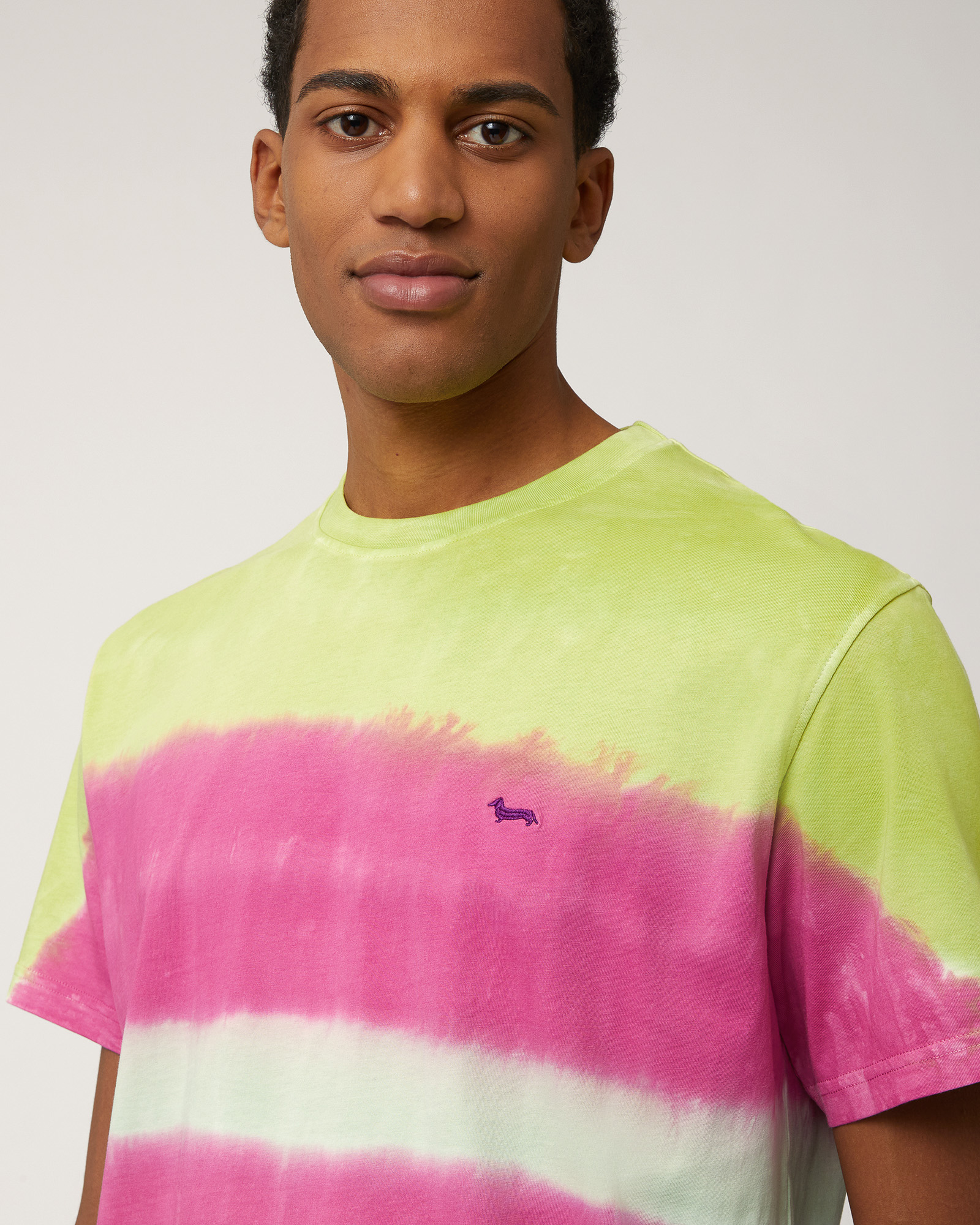 Camiseta tie-dye Tropical Gitans, Verde lima, large image number 2