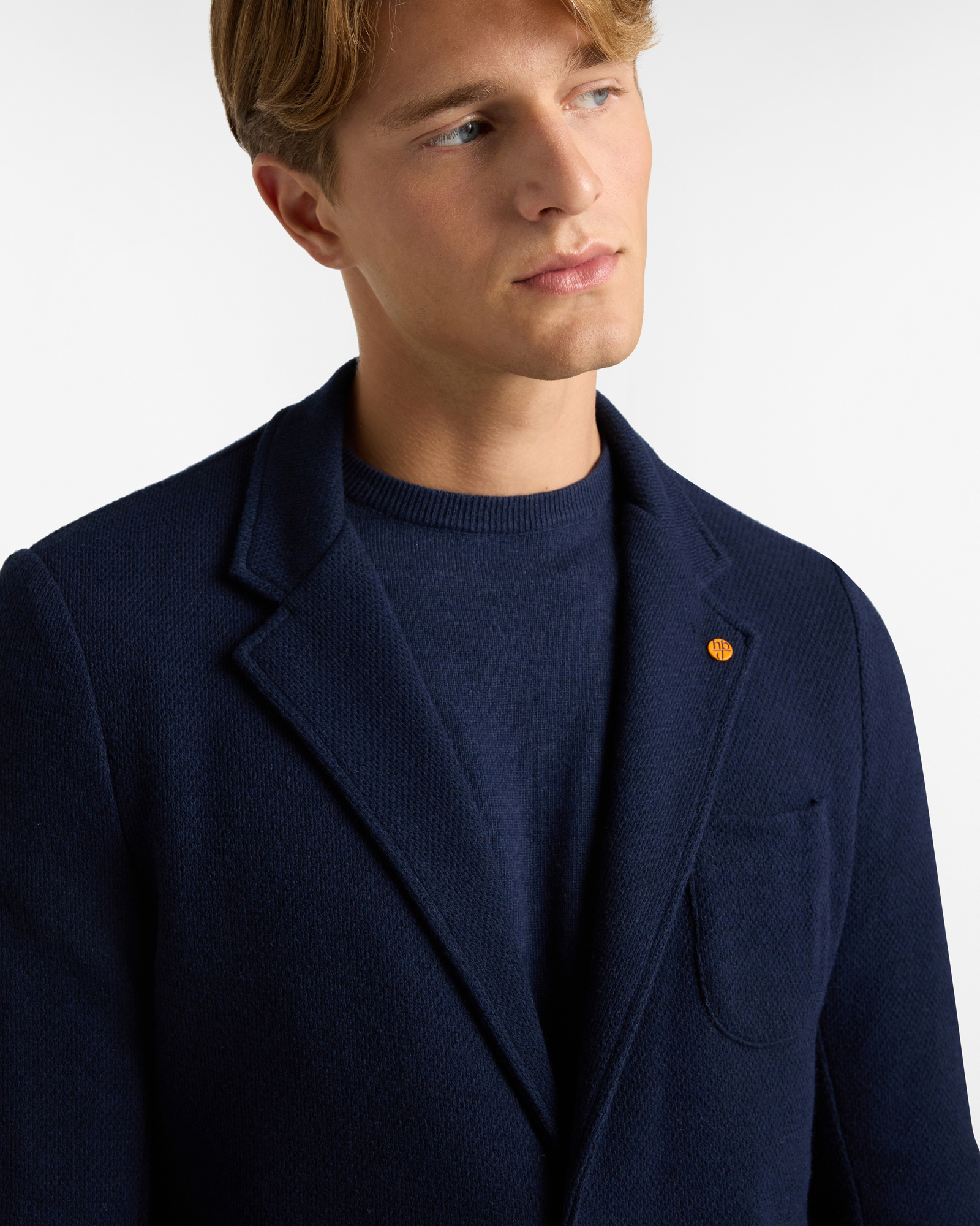 Giacca in jersey con Tasche, Blu Scuro, large image number 2