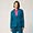 Single-Button Blazer With Pockets, Blue, swatch