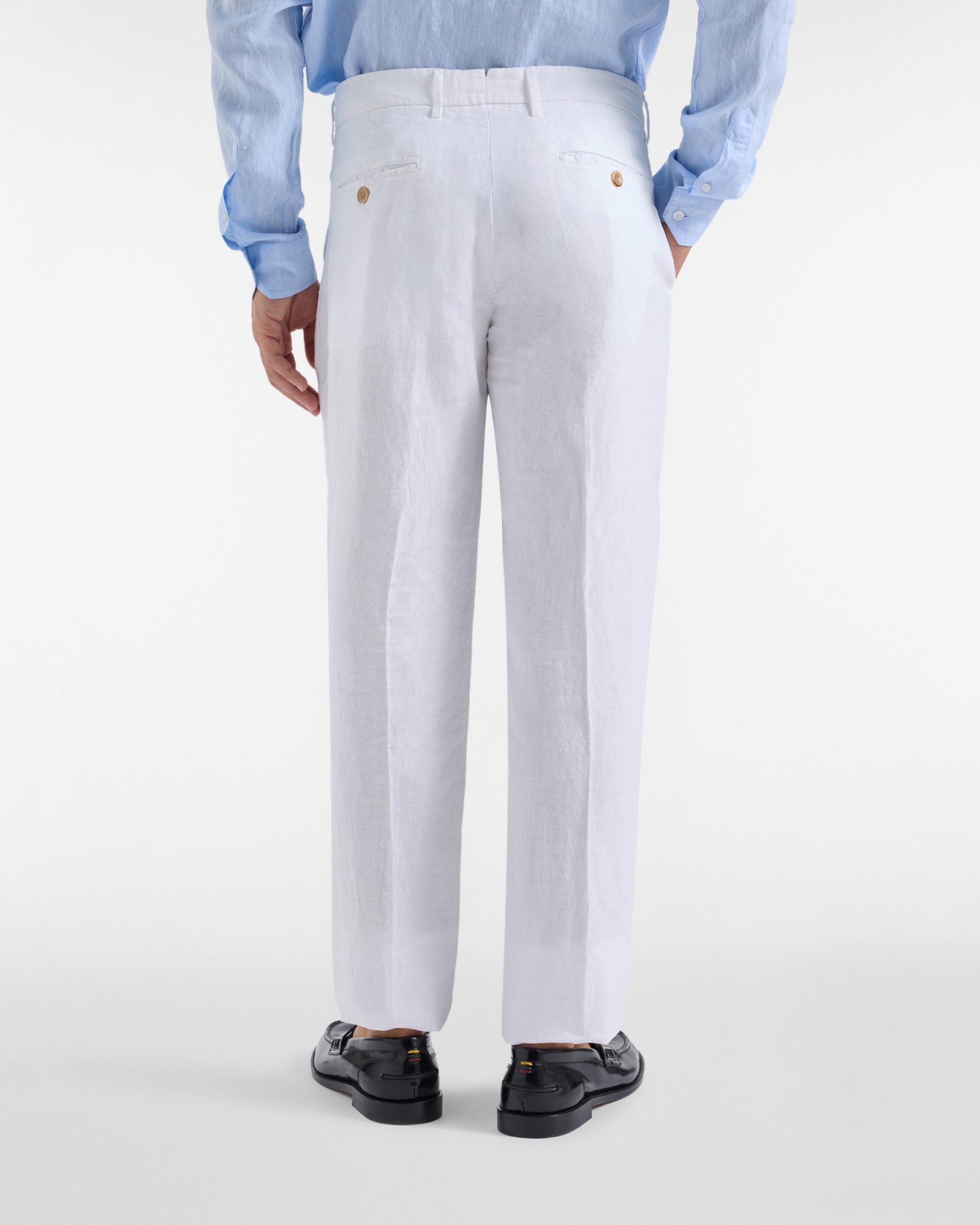 Men's regular-fit linen chino pants