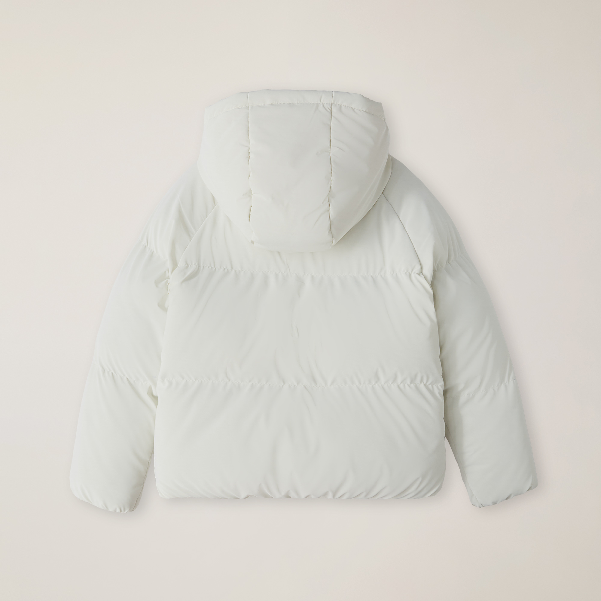 Blouson En Nylon Effet Cuir