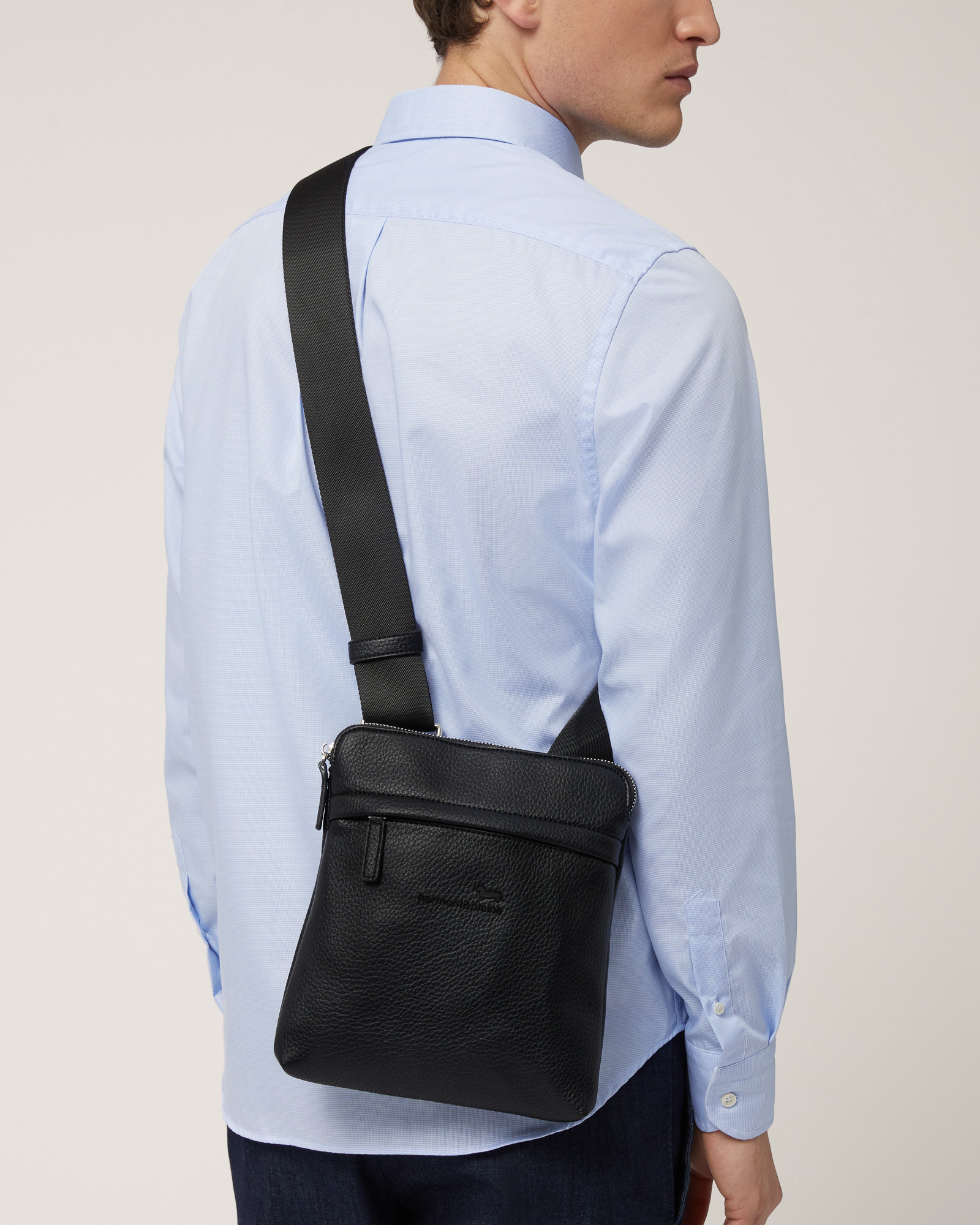 Blaine Office Crossbody Bag, Black, large image number 3
