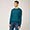Pullover Girocollo Hbj, Verde, swatch