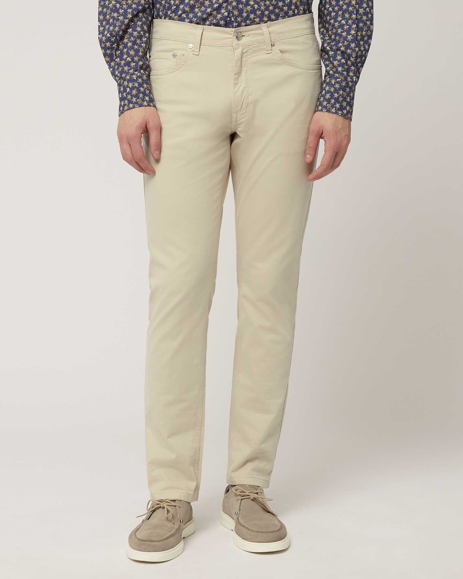 Narrow Five-Pocket Pants