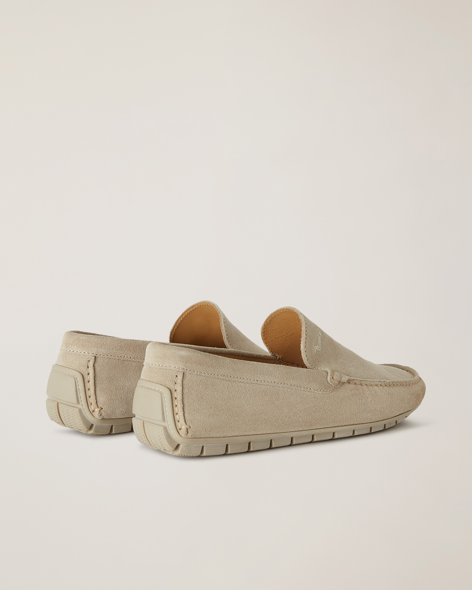 Mocassino Con Tacchetti, Beige, large image number 2