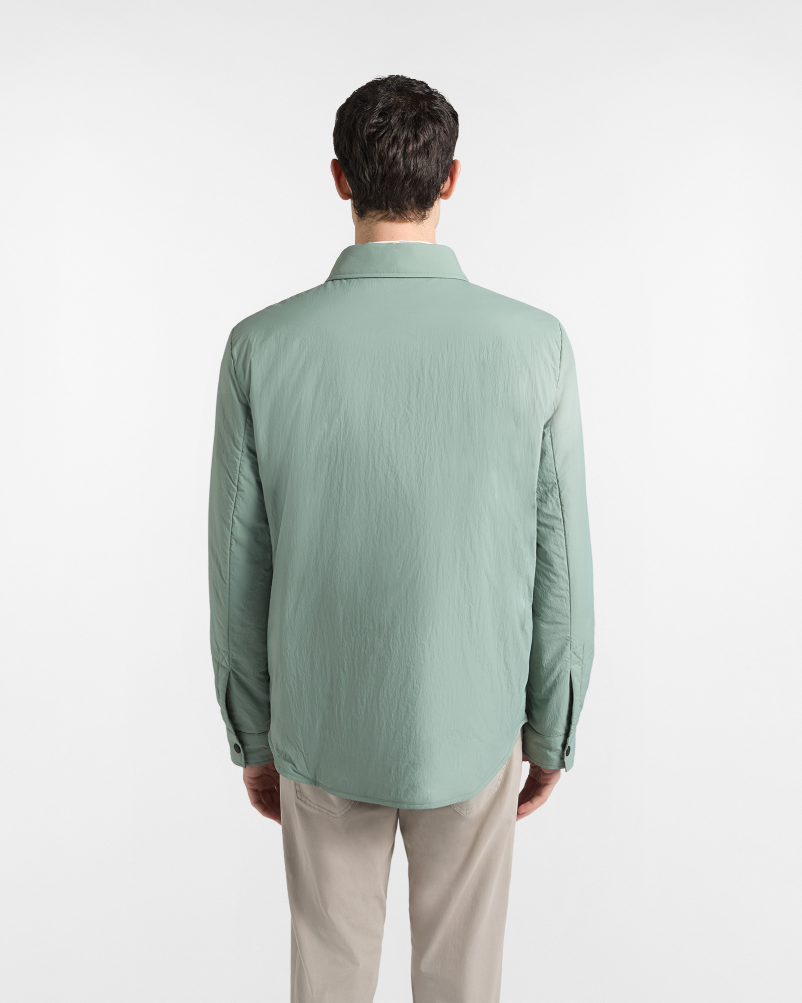 Men's ultralight jacket, Green, large image number 1