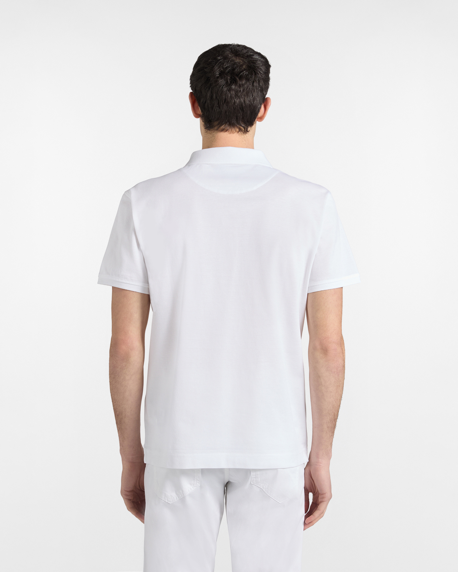 Men's basic piqu&eacute; polo shirt