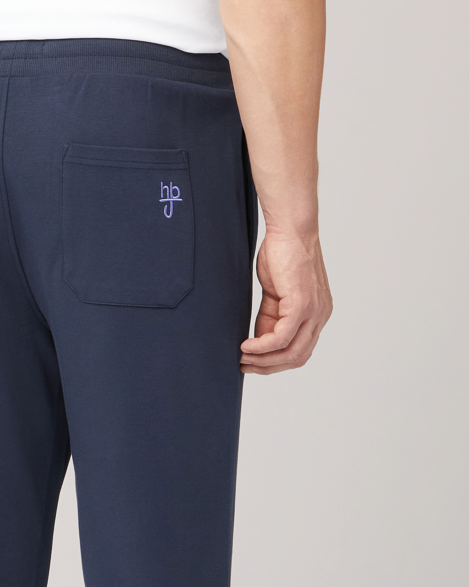 Cotton Fleece Pants, Dark Blue, large image number 2