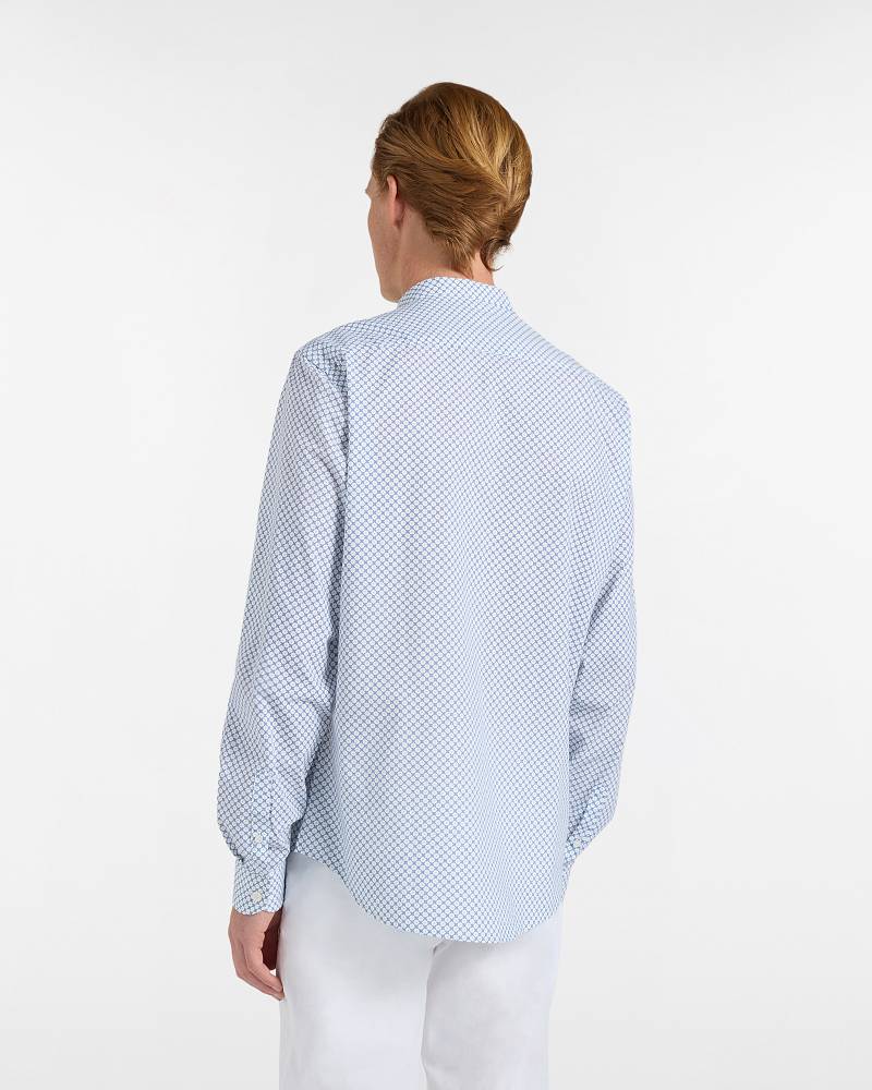 Camicia Uomo Collo alla Coreana Narrow Fit