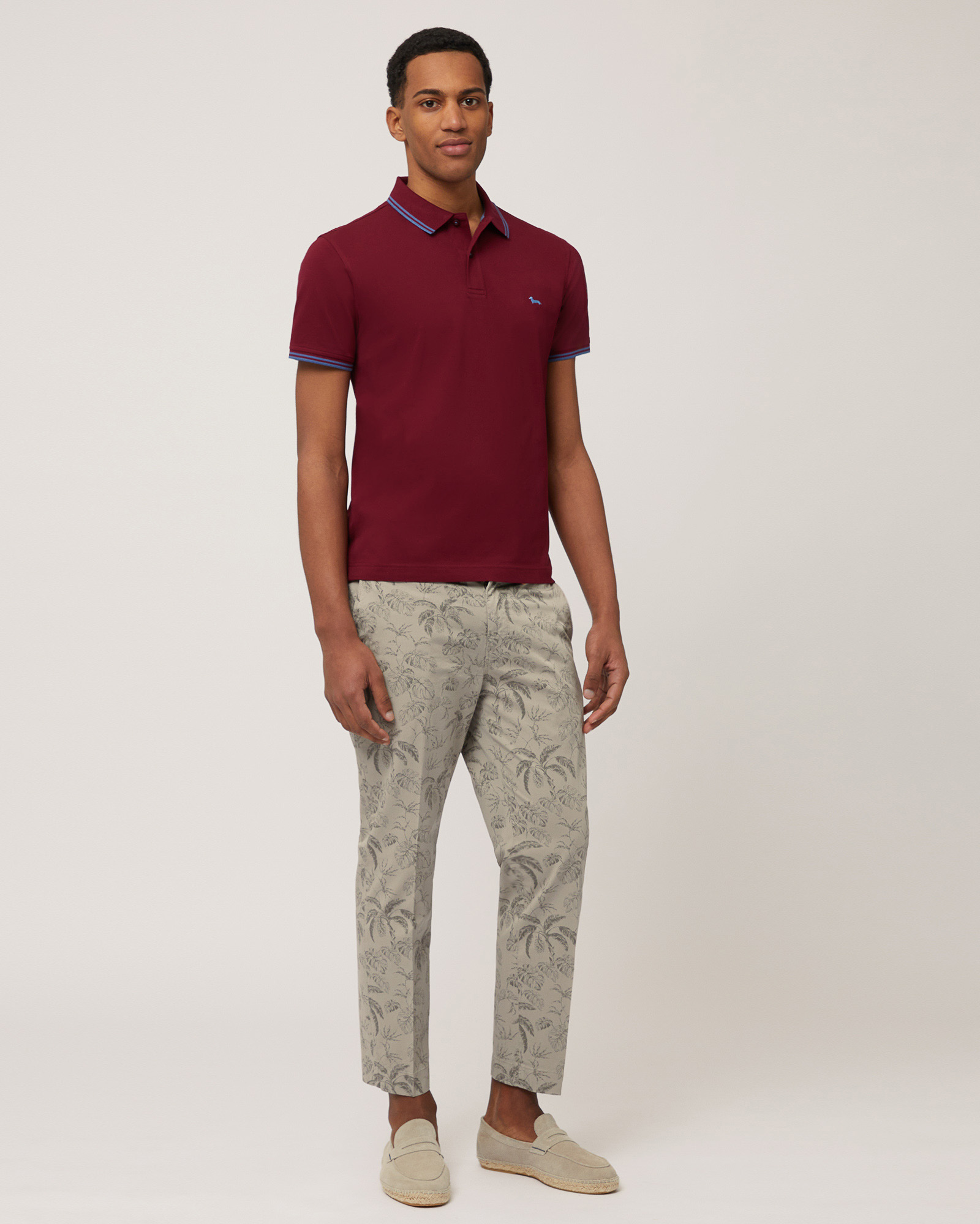 Pants with All-Over Print, Sand, large image number 3