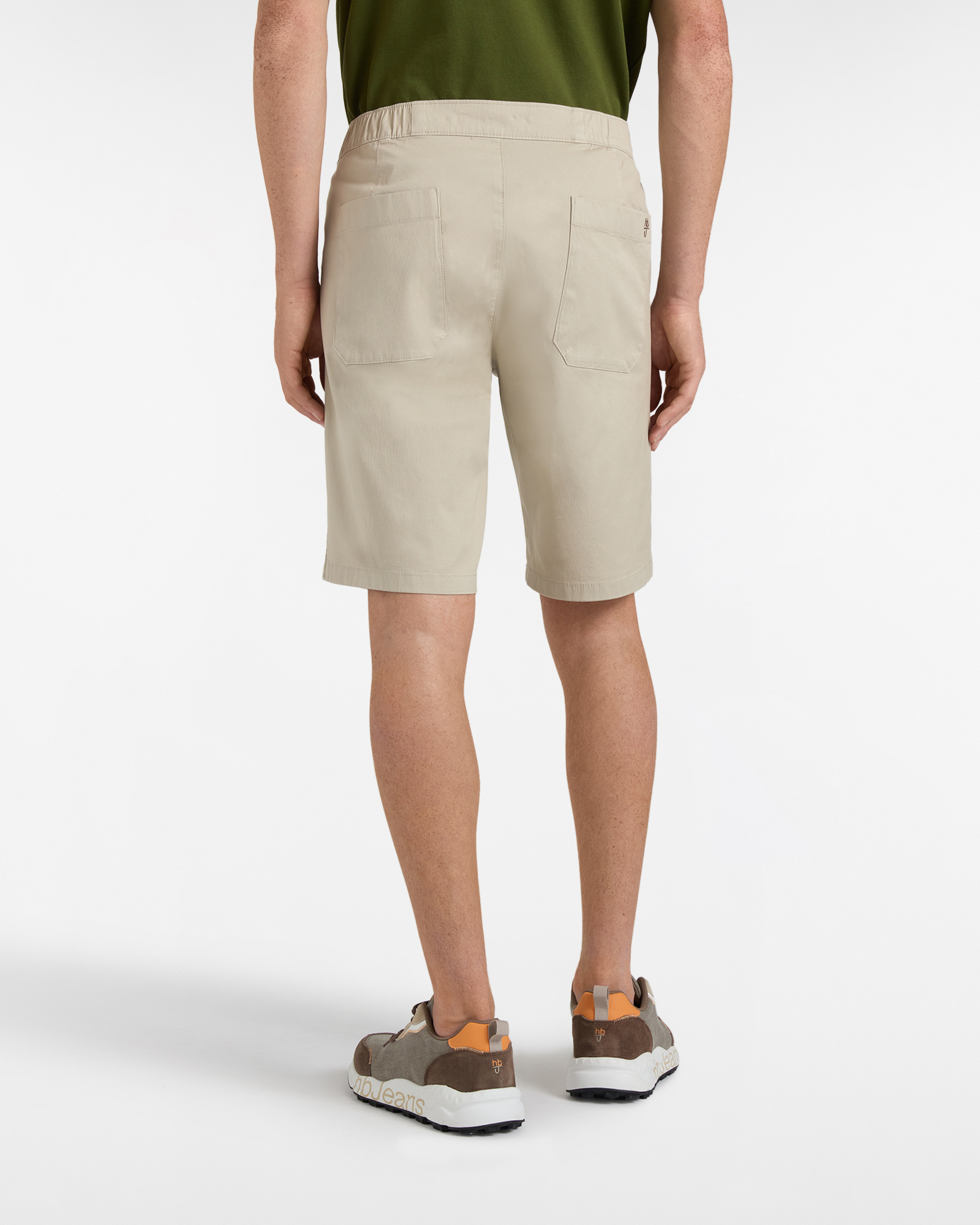 Bermuda Uomo Con Elastico Regular Fit