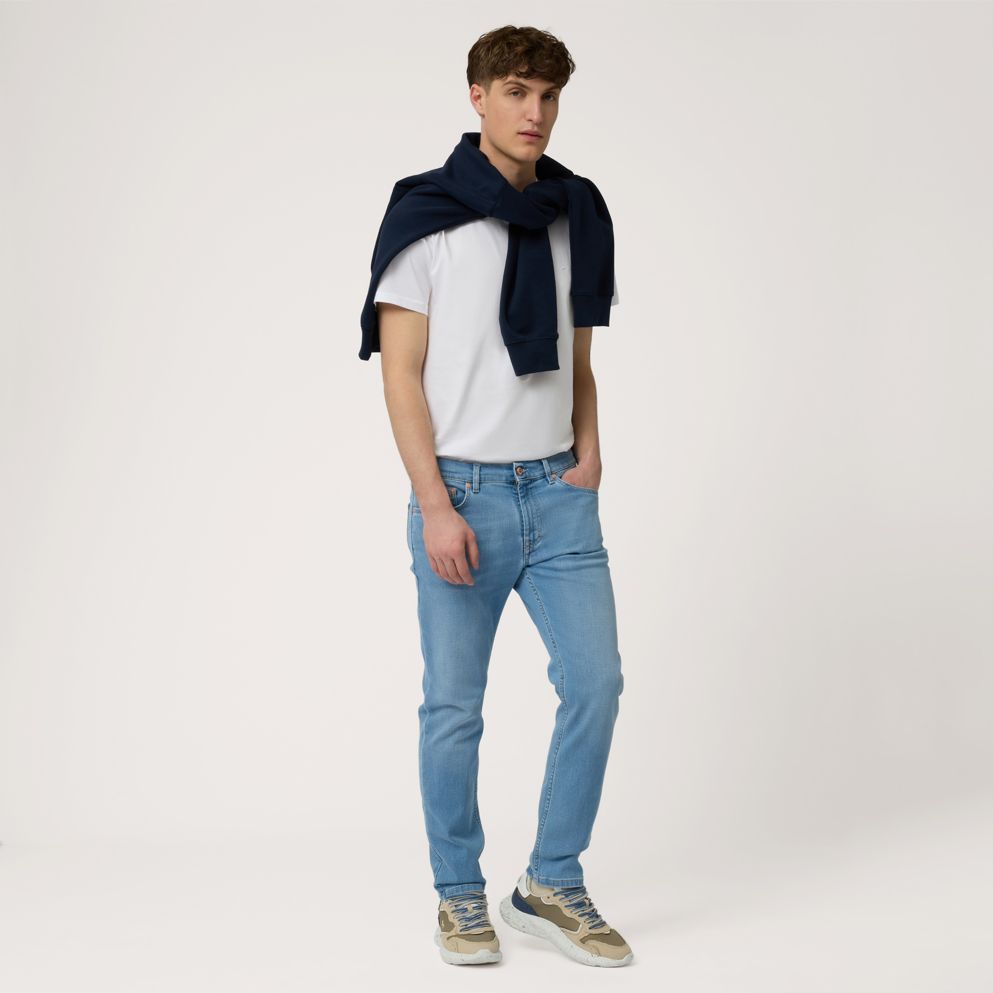Narrow Fit Jeans, Denim Blue, large image number 3