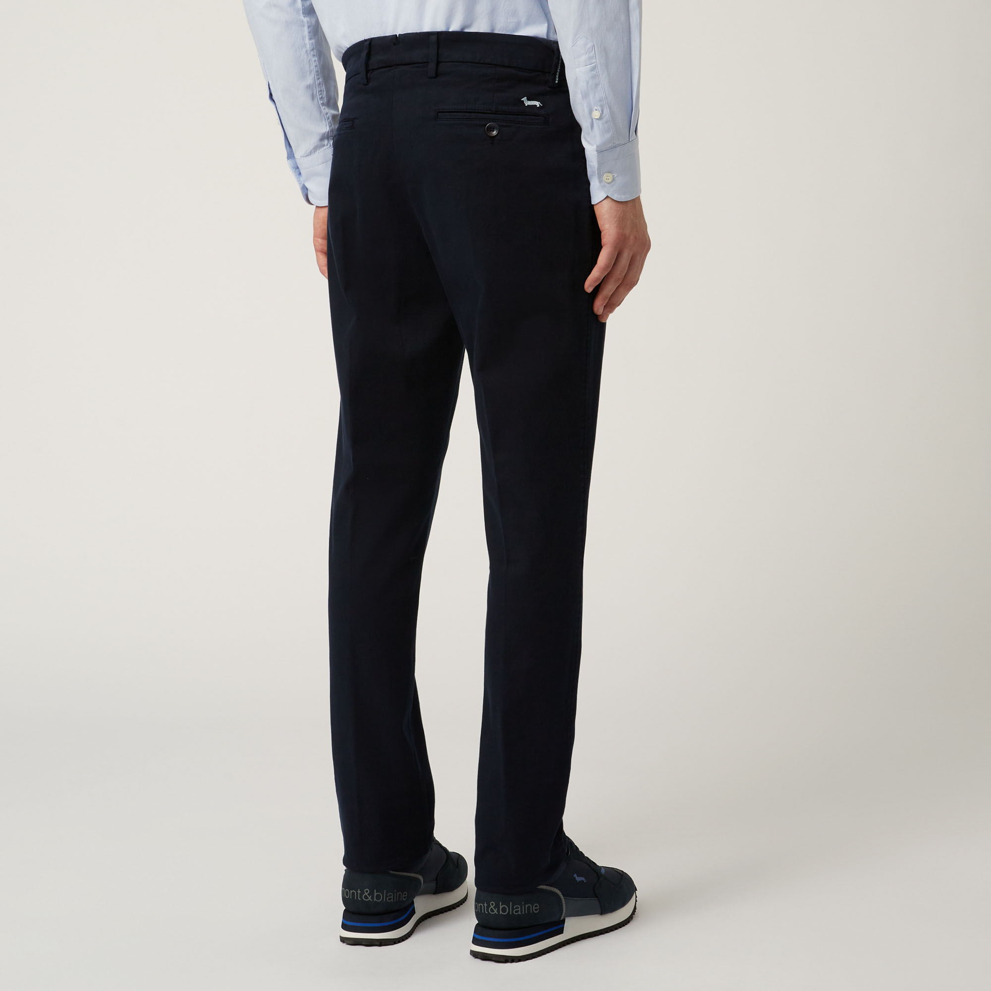 Pantalone Essentials in cotone stretch