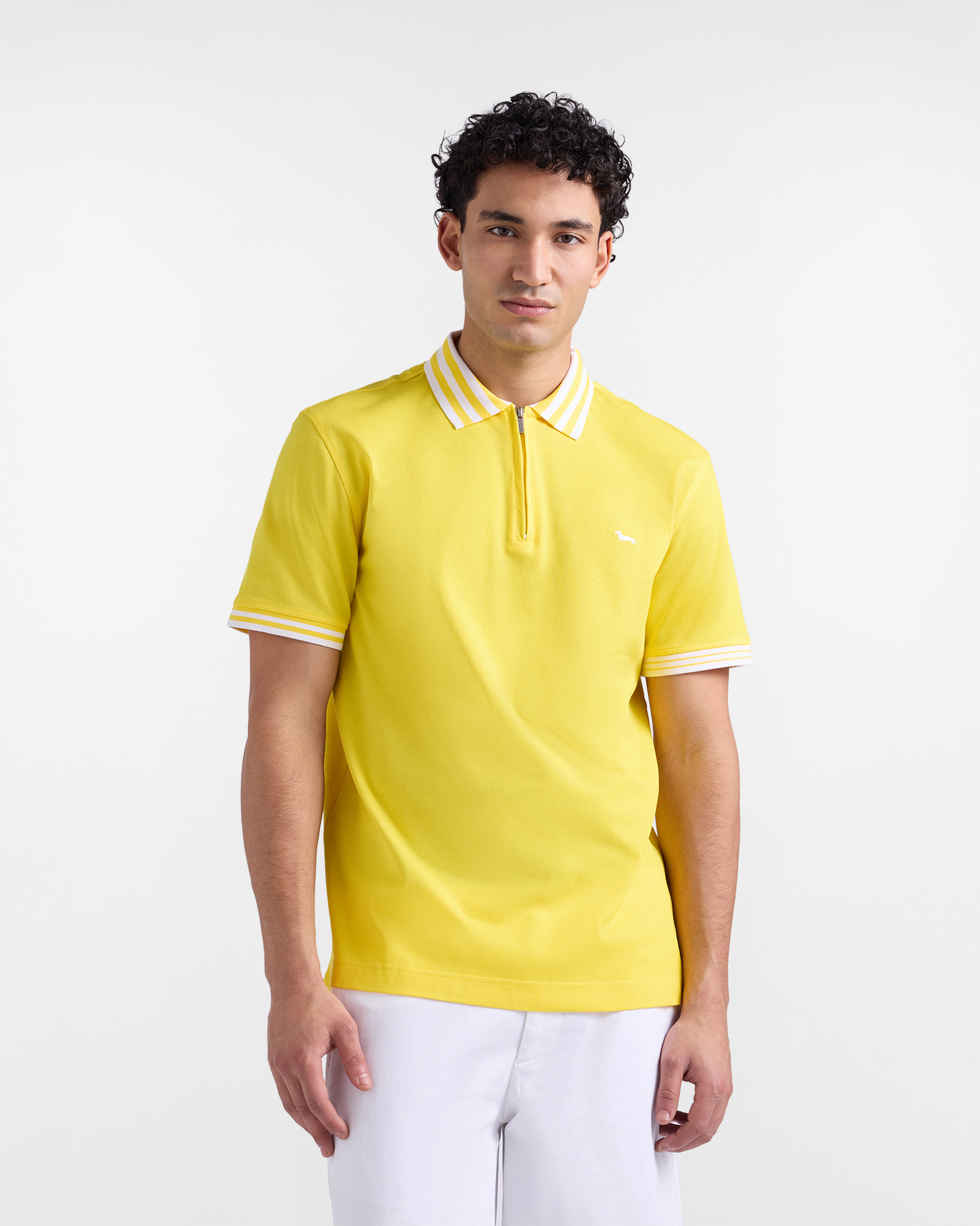 Polo de hombre con cremallera de la C&aacute;psula Sorbetto