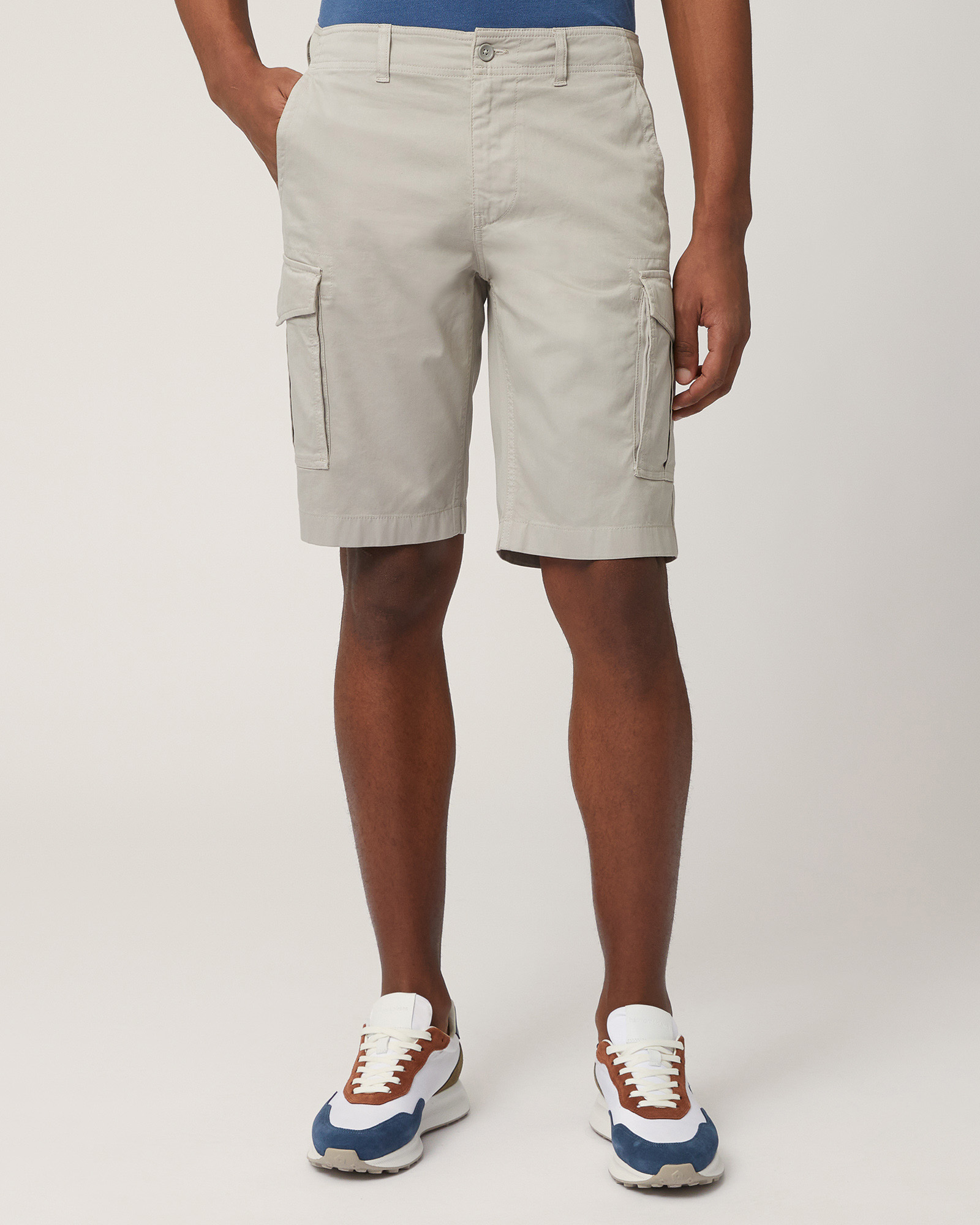 Bermudas cargo de algodón
