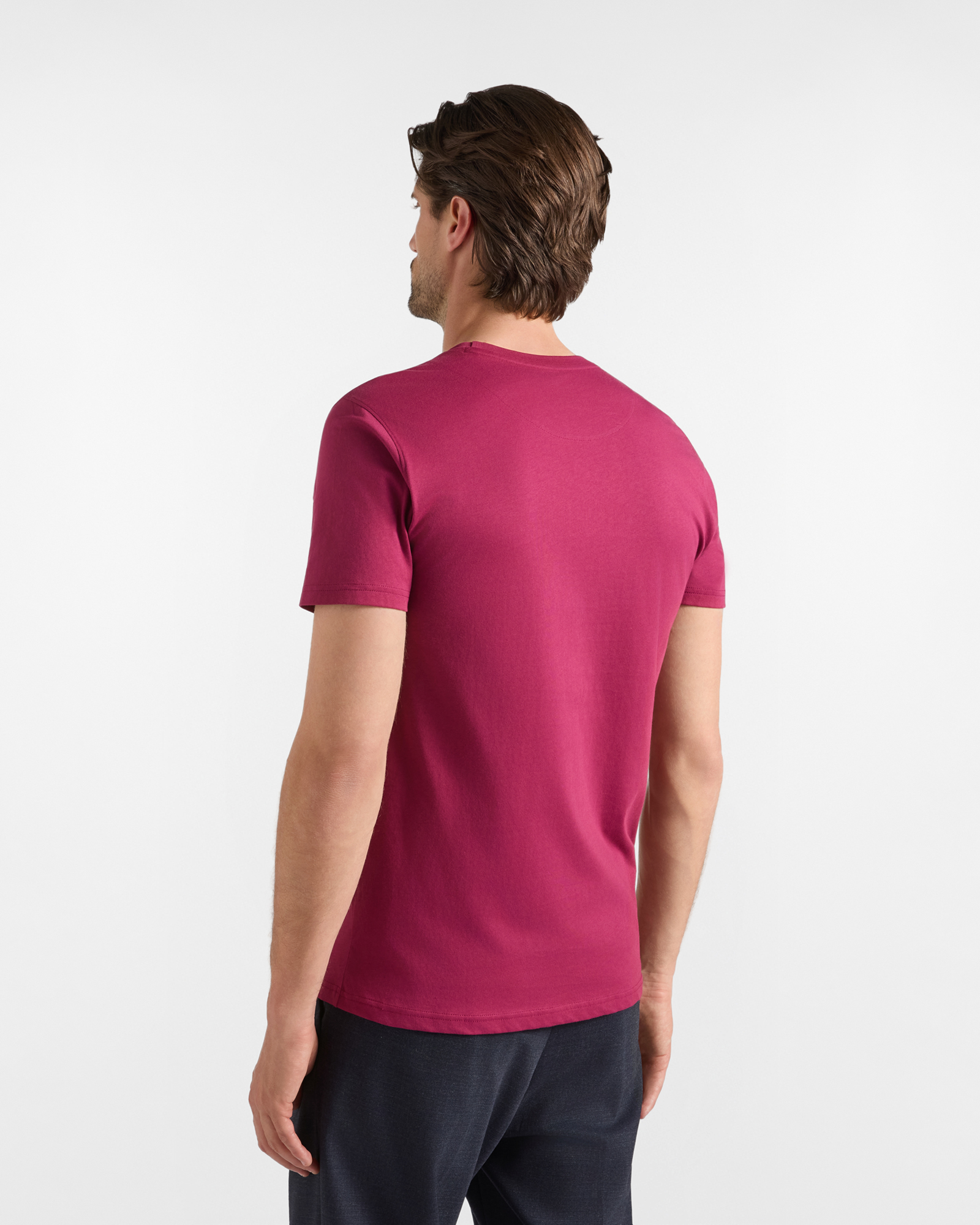 Camiseta de hombre de 100 % puro algod&oacute;n de corte entallado, INDIAN ROSE, large image number 1