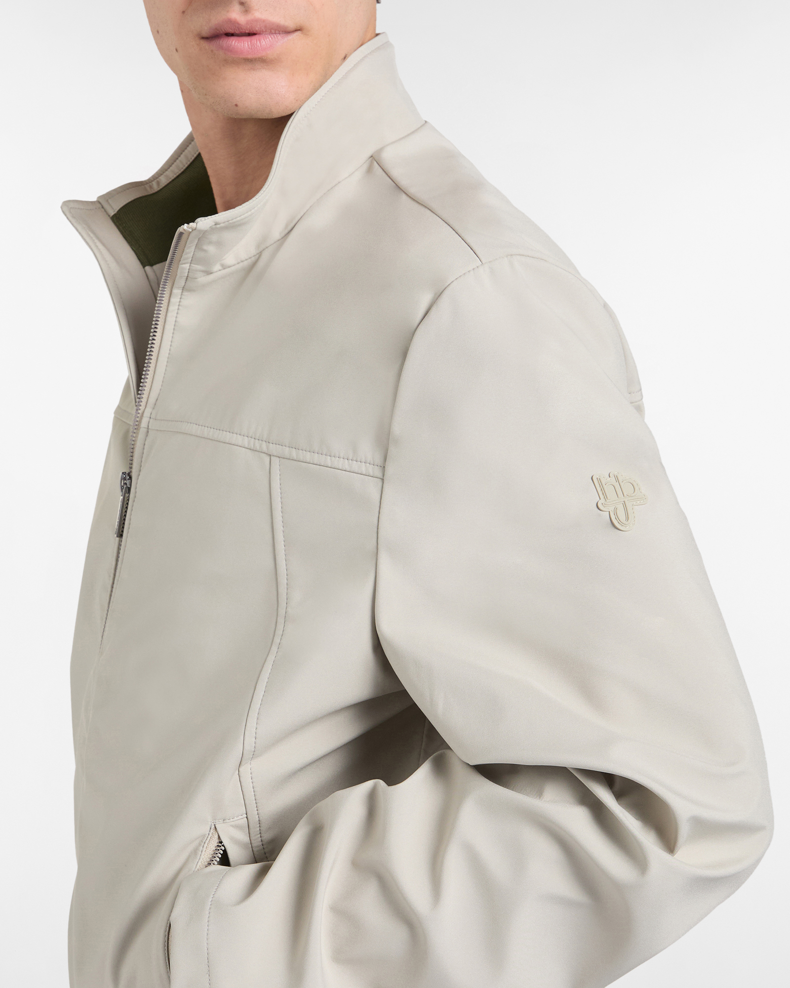 Giubbino Uomo in Soft Shell, Beige, large image number 2