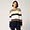Elevate Dutility Striped Cotton Pullover, Blue, swatch