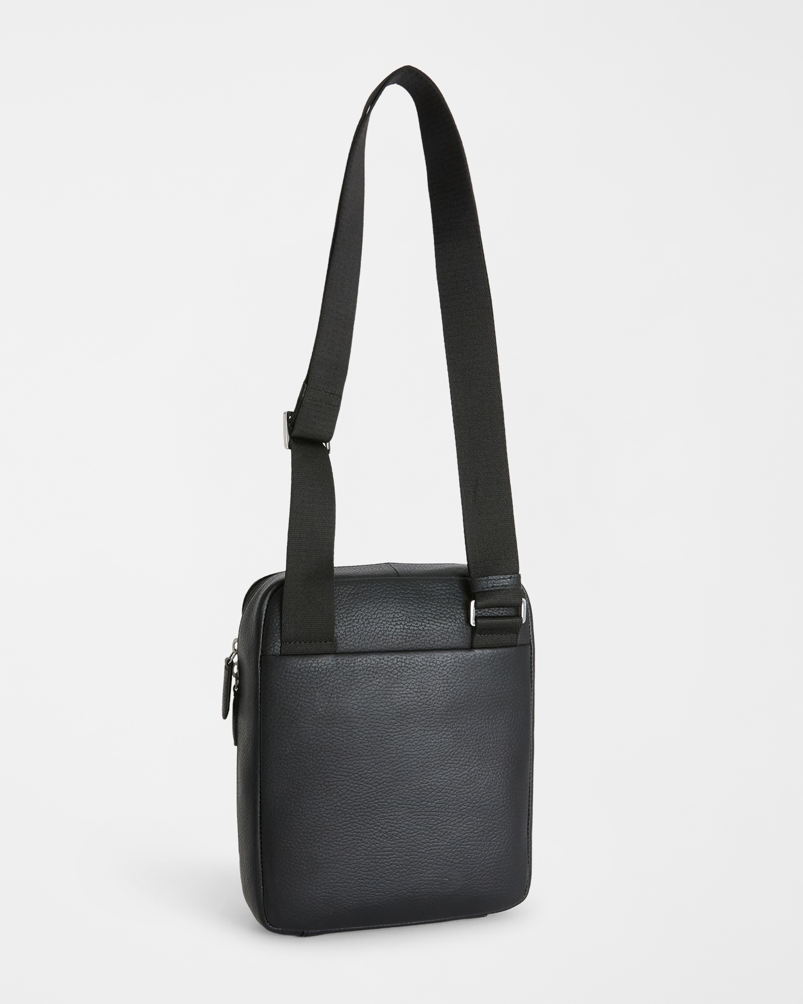 Leather cross-body bag