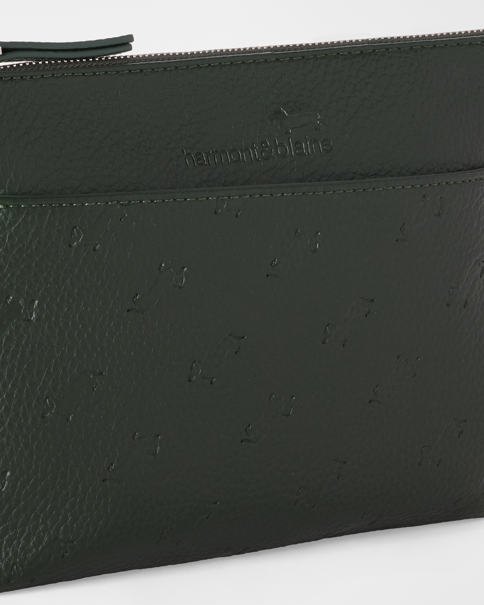 Flat Pouch with Handle Blaine Icon 008, GREEN, large image number 3