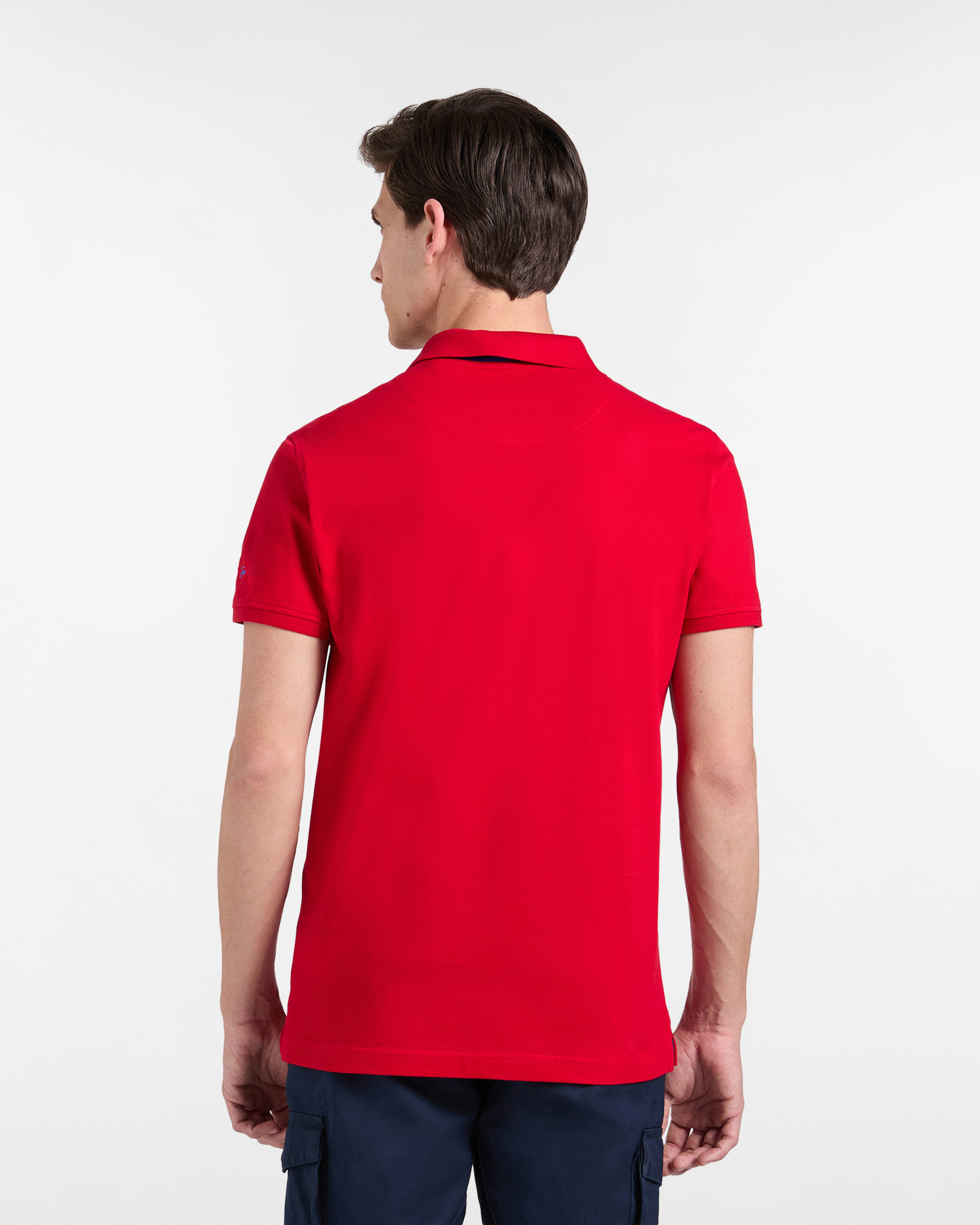 Polo uomo basic tinta unita