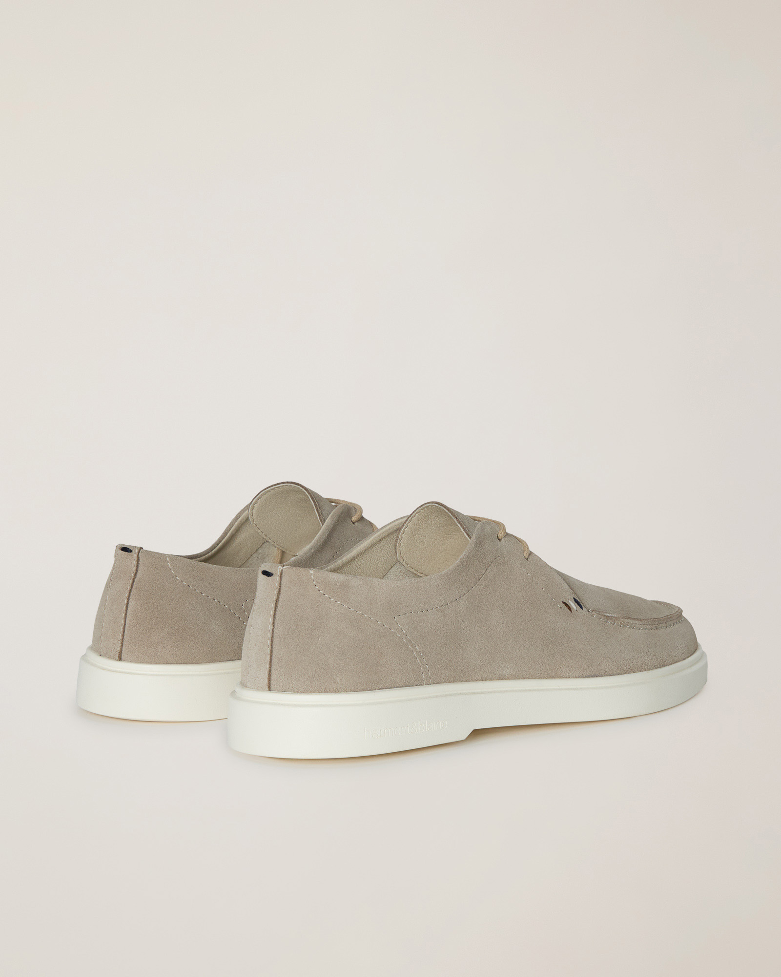 Stringata in camoscio, Beige, large image number 2