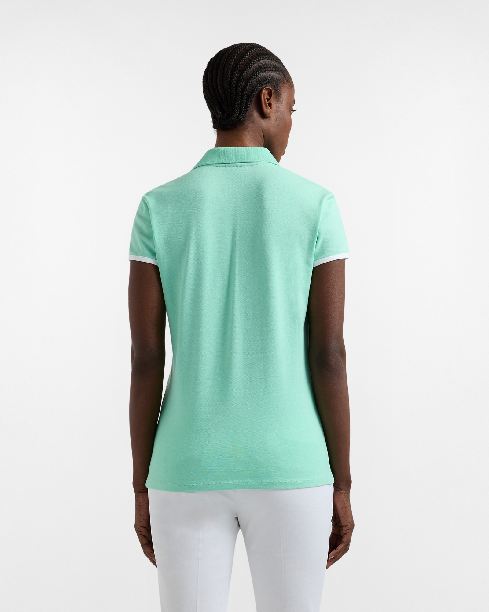 Women's slim-fit polo shirt