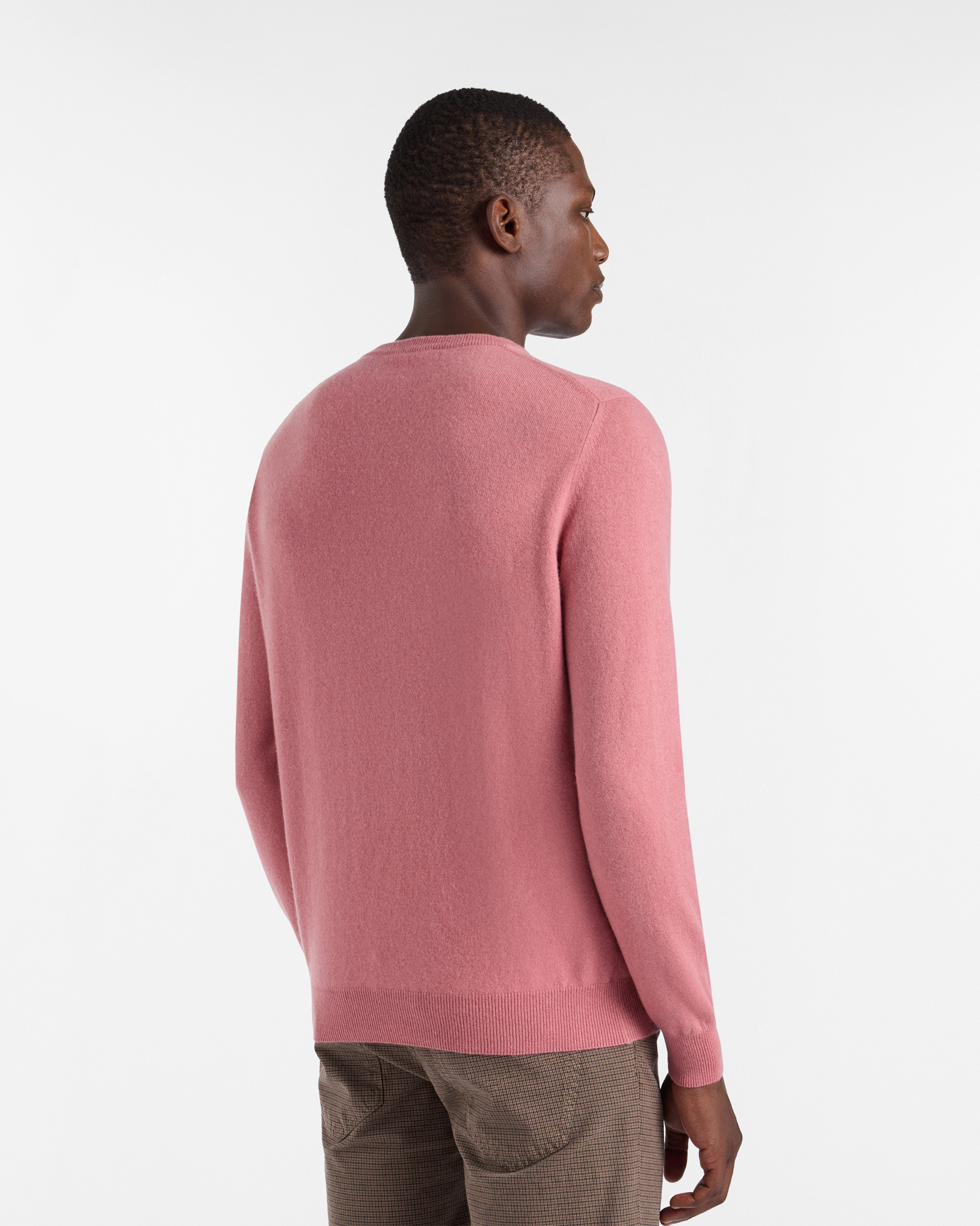 Pullover Girocollo In Cashmere