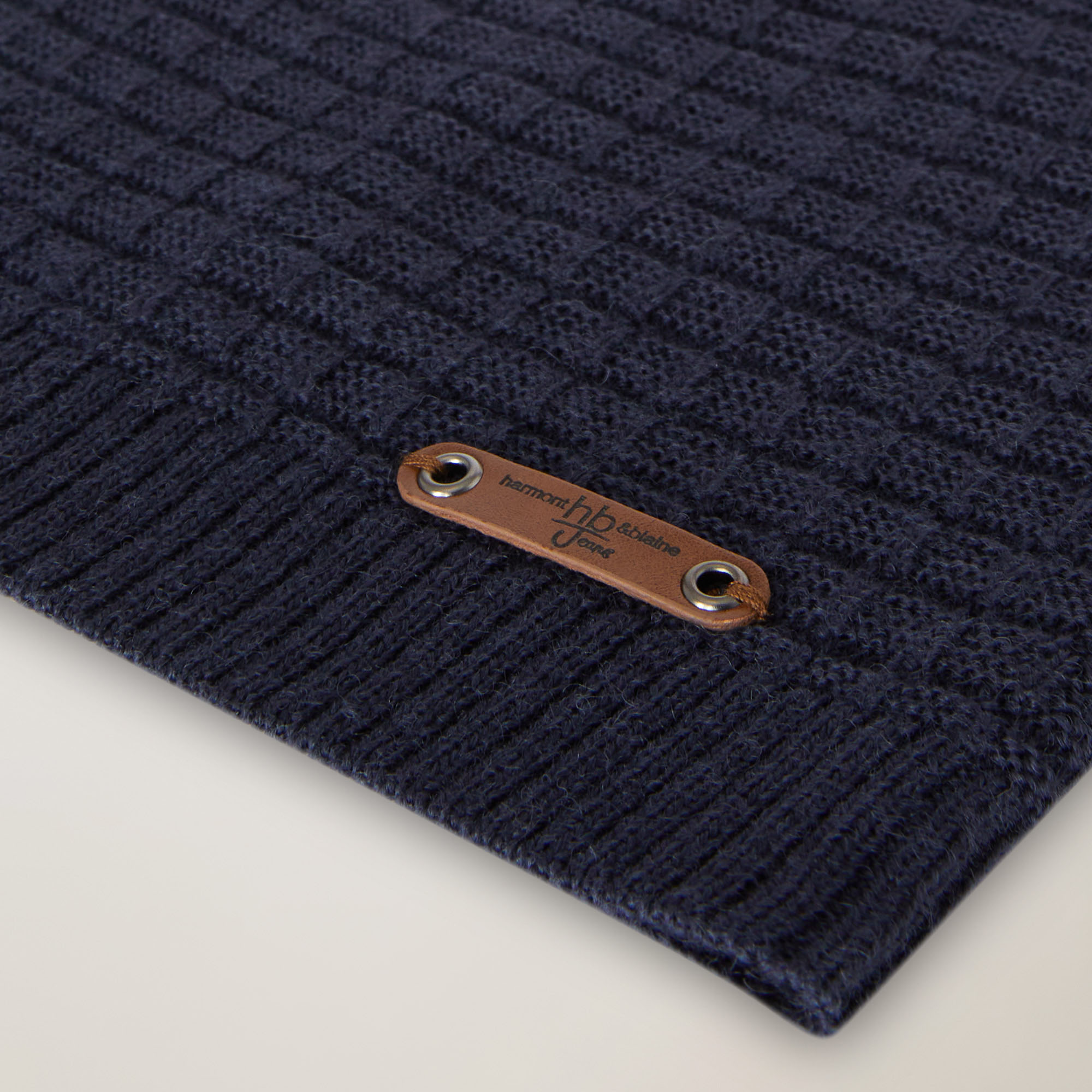 Berretto In Misto Lana Con Texture 3D, Light Blue, large image number 1