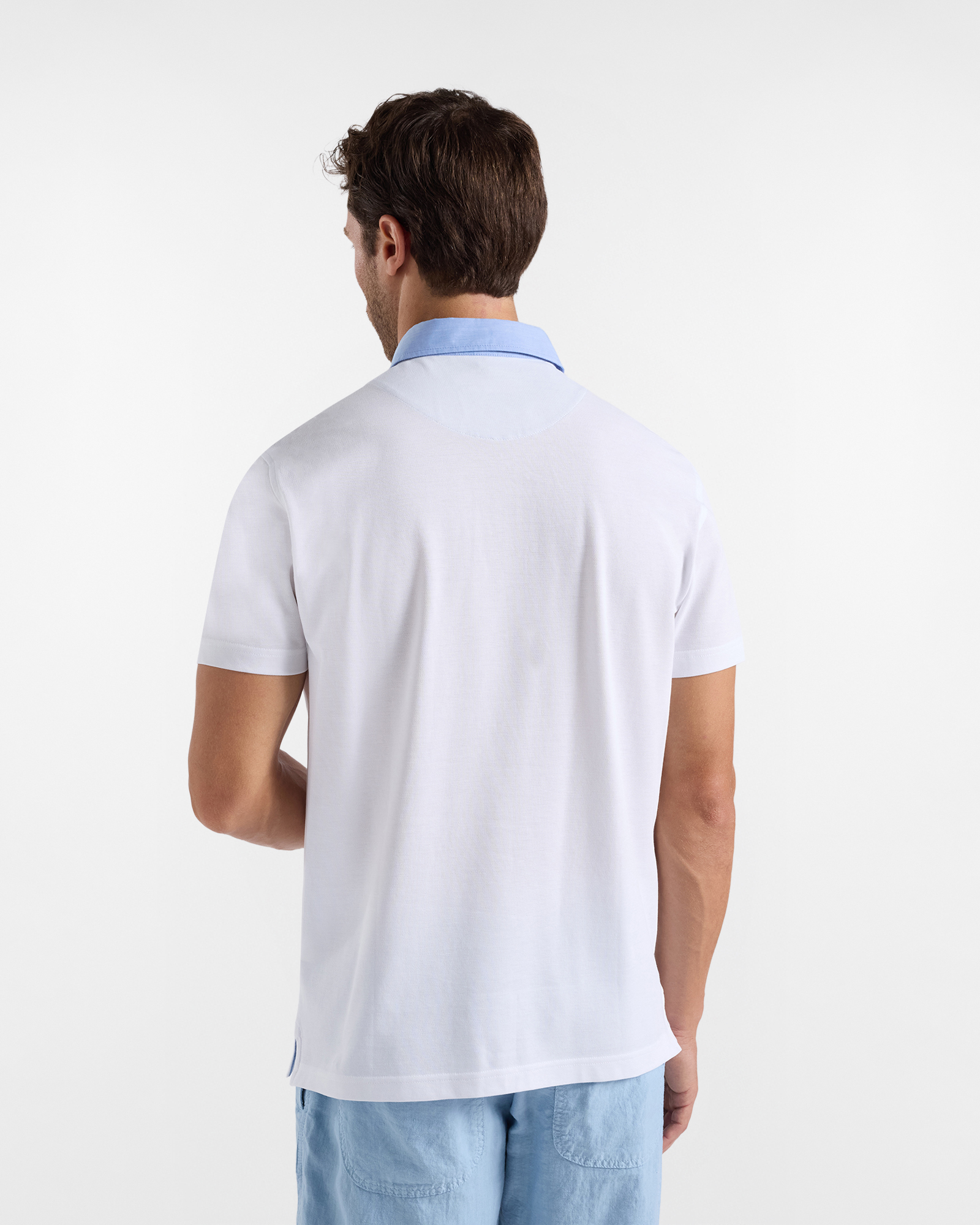 Men's regular fit piqu&eacute; Vietri polo shirt