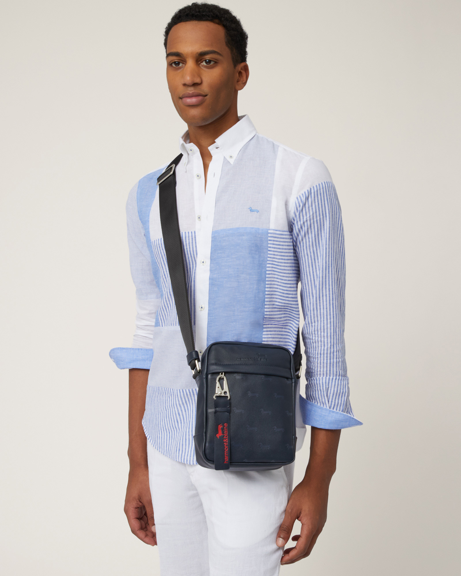 All-Over Blaine Reporter Bag, Blue, large image number 3