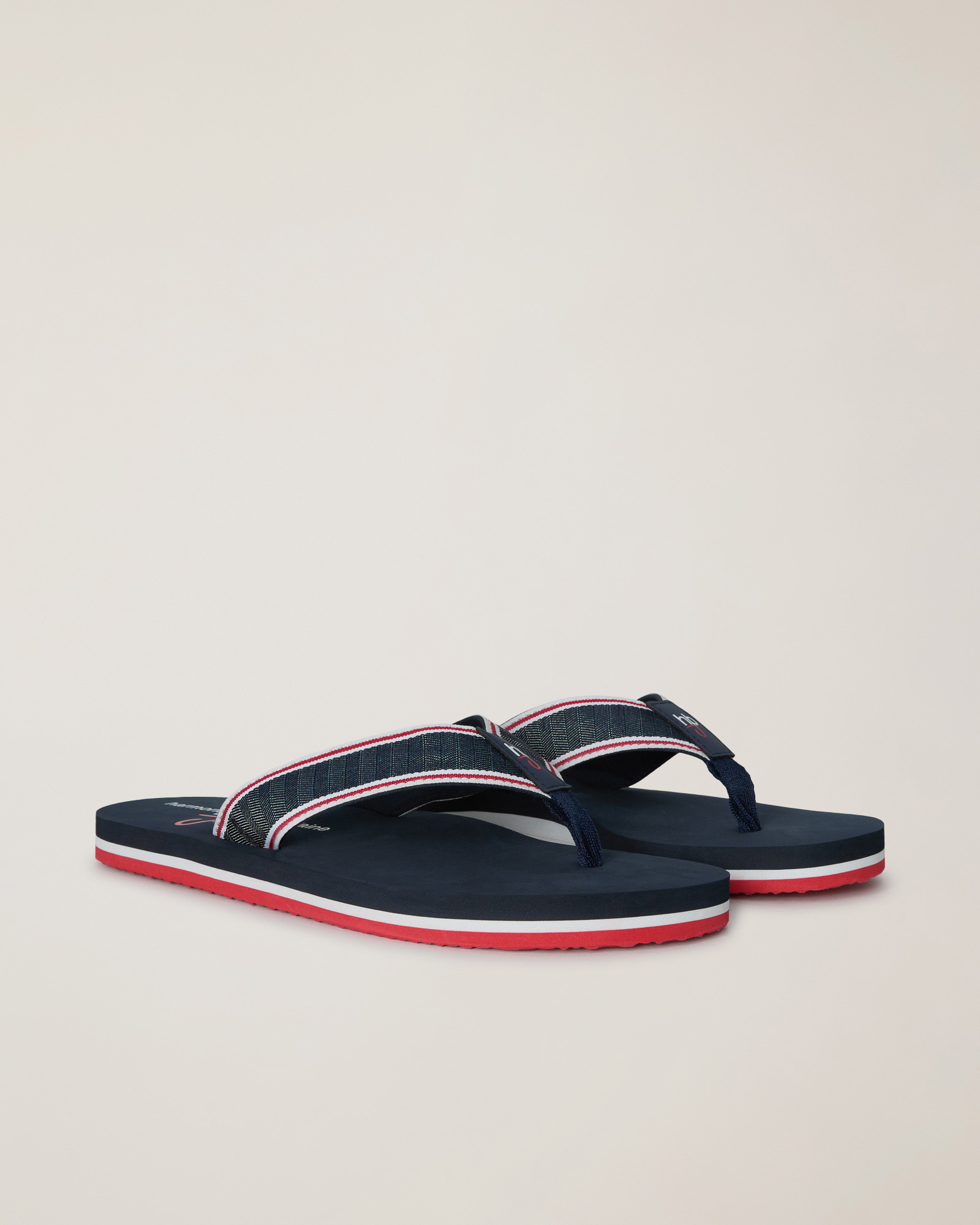Thong Sandals with Logo