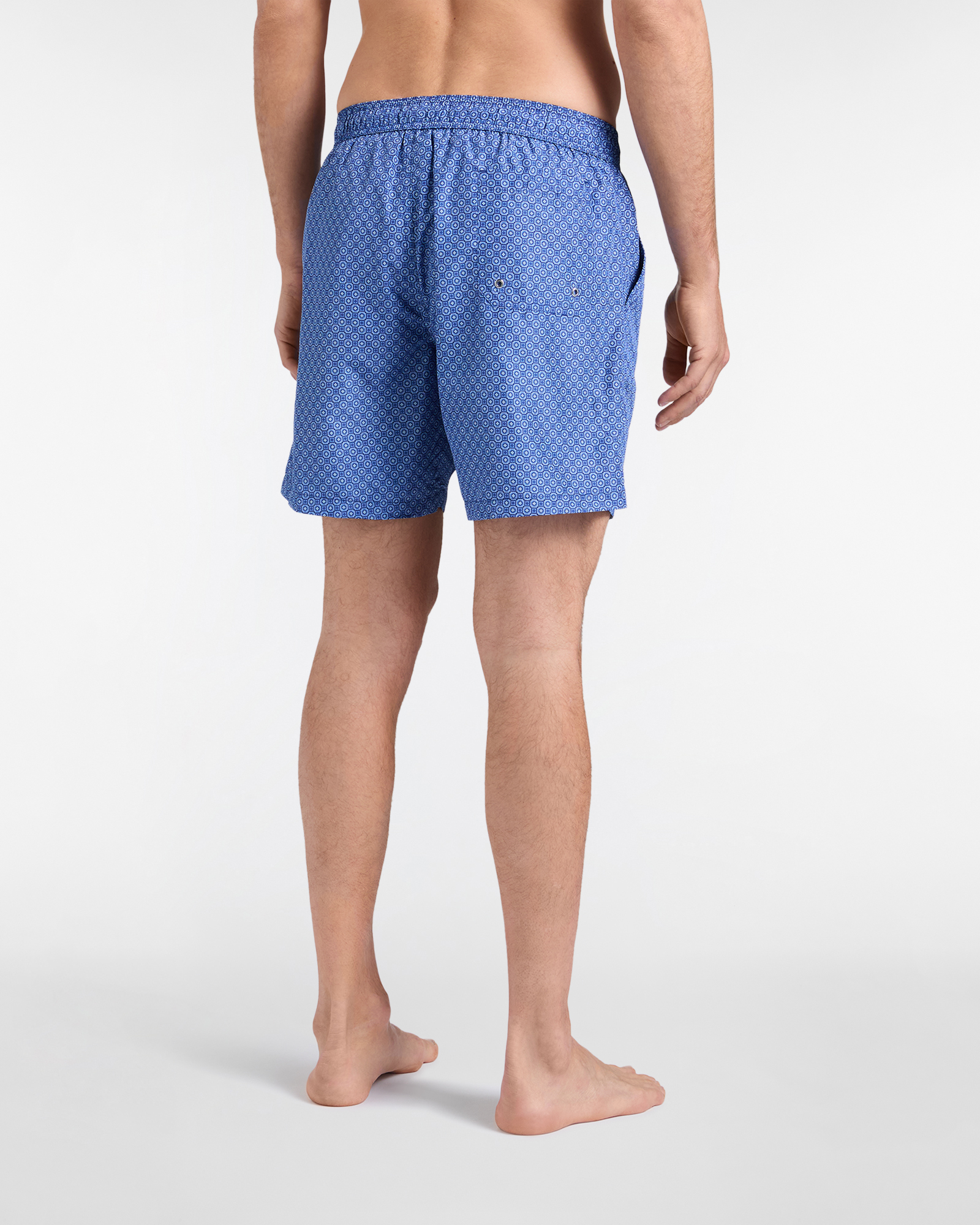 Costume boxer mare uomo microfantasia