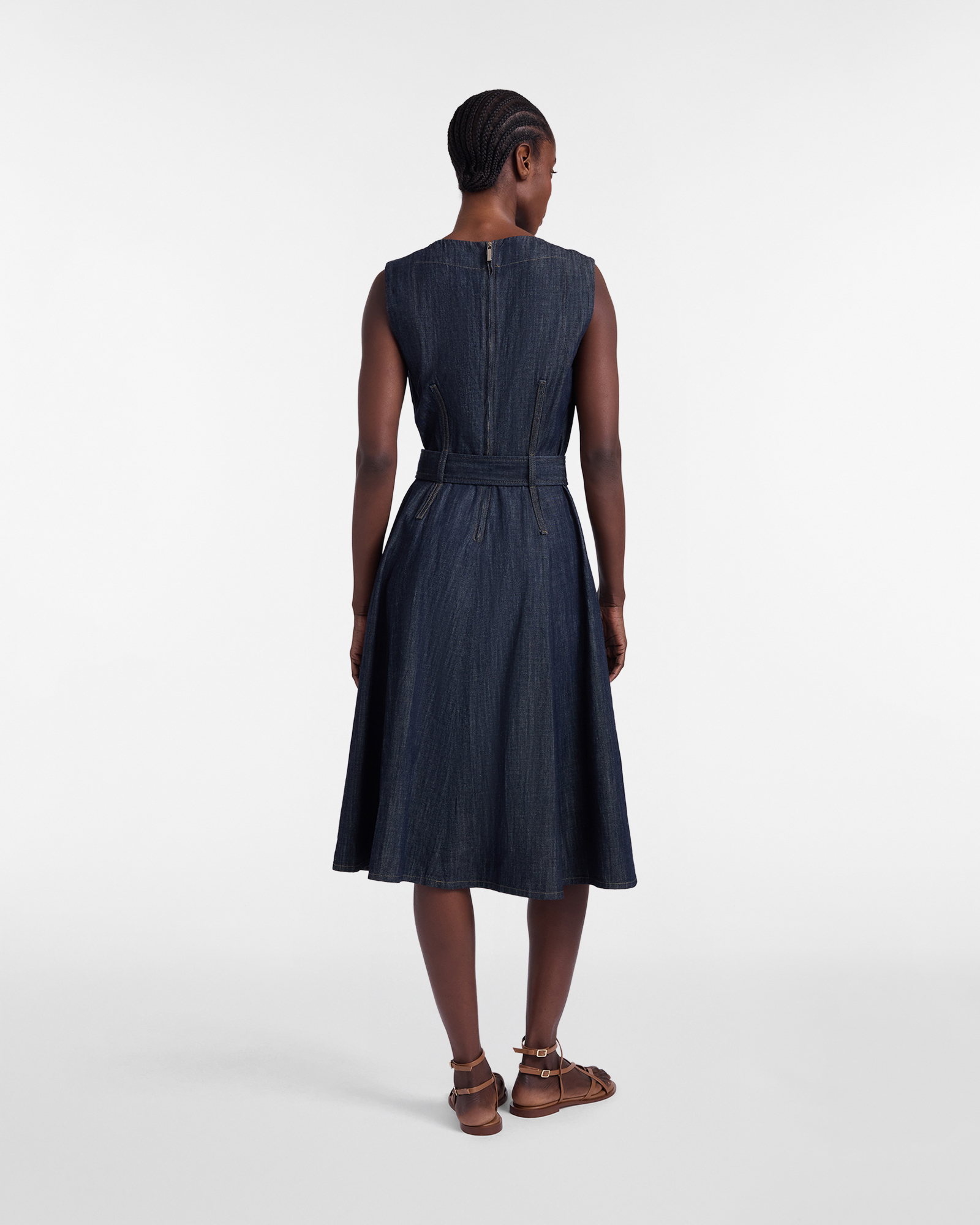 Women's chambray dress